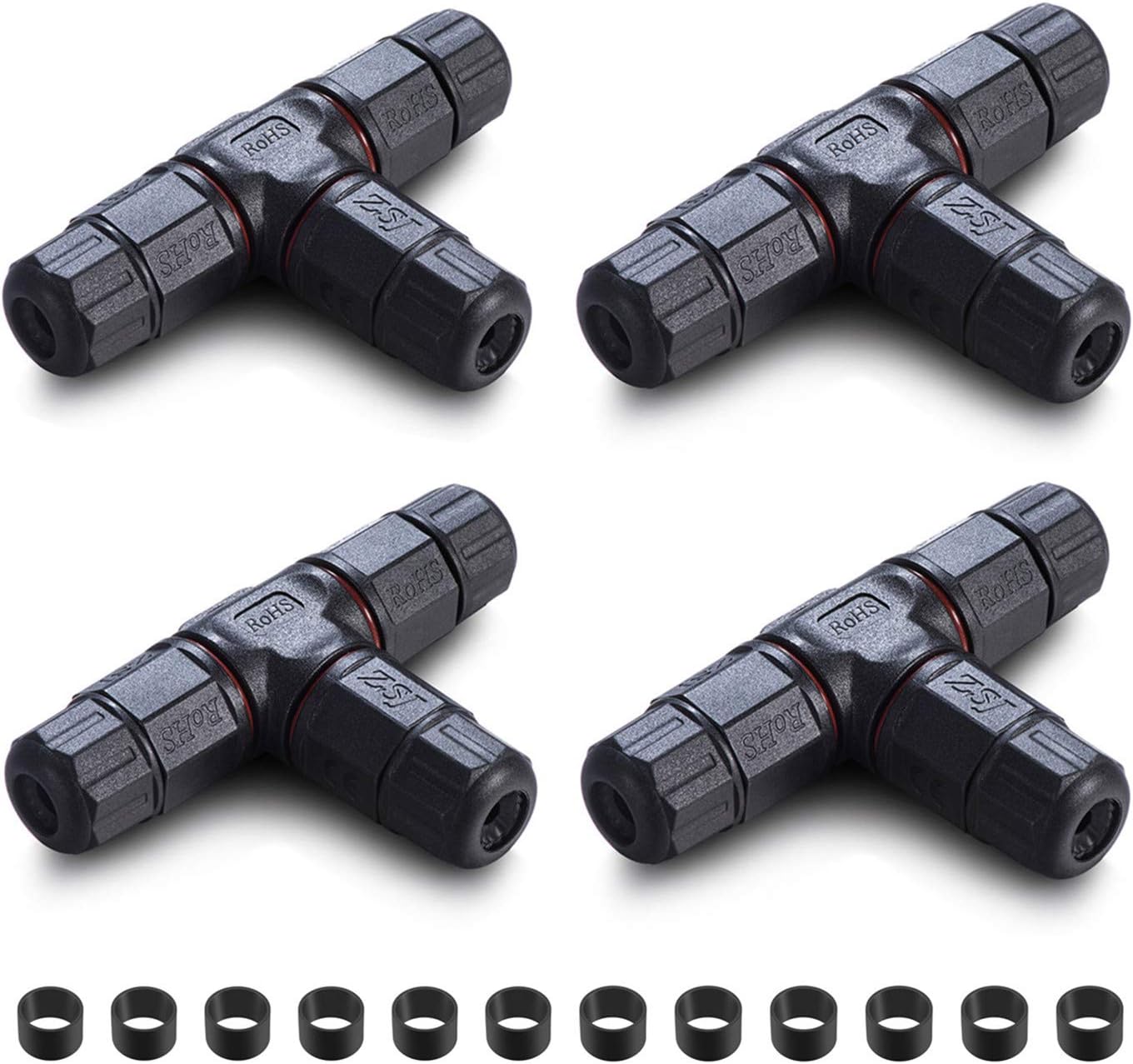 Wasserdichte Kabel Verbinder Für Erdkabel 230V Leitungen Dosen Kabelmuffe IP68 E - Foto 8