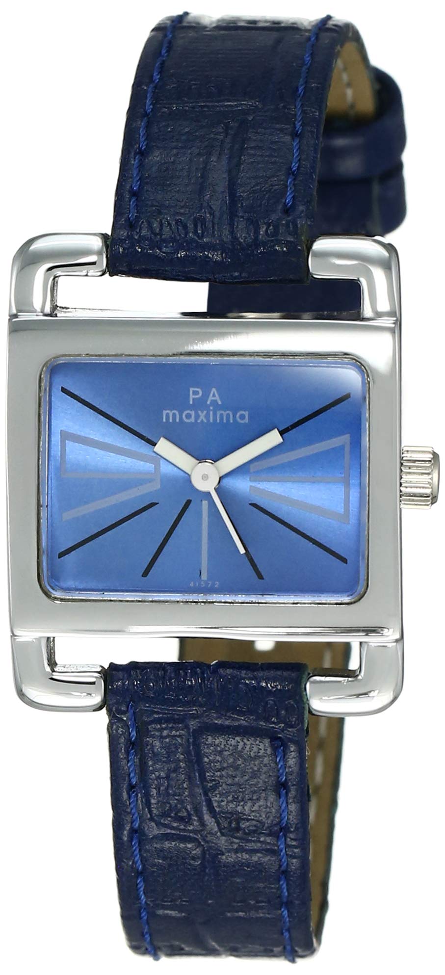 MAXIMA Leather Analog Blue Dial Women Watch-41572Lmli, Silver Band (B07HTWXCV1) Amazon Price History, Amazon Price Tracker