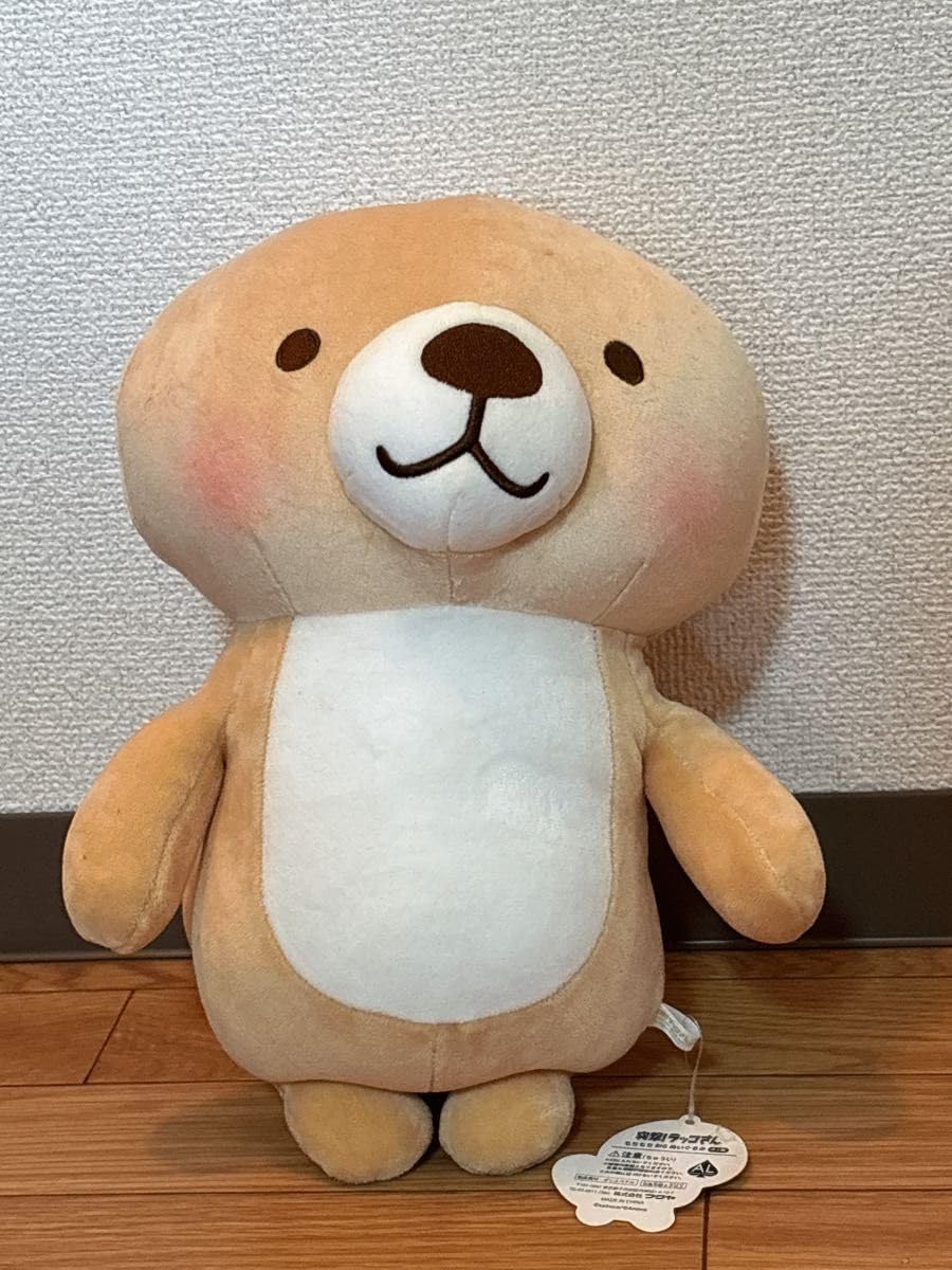 突撃!ラッコさん もちもちBIGぬいぐるみ LINEスタンプ satoco 突撃