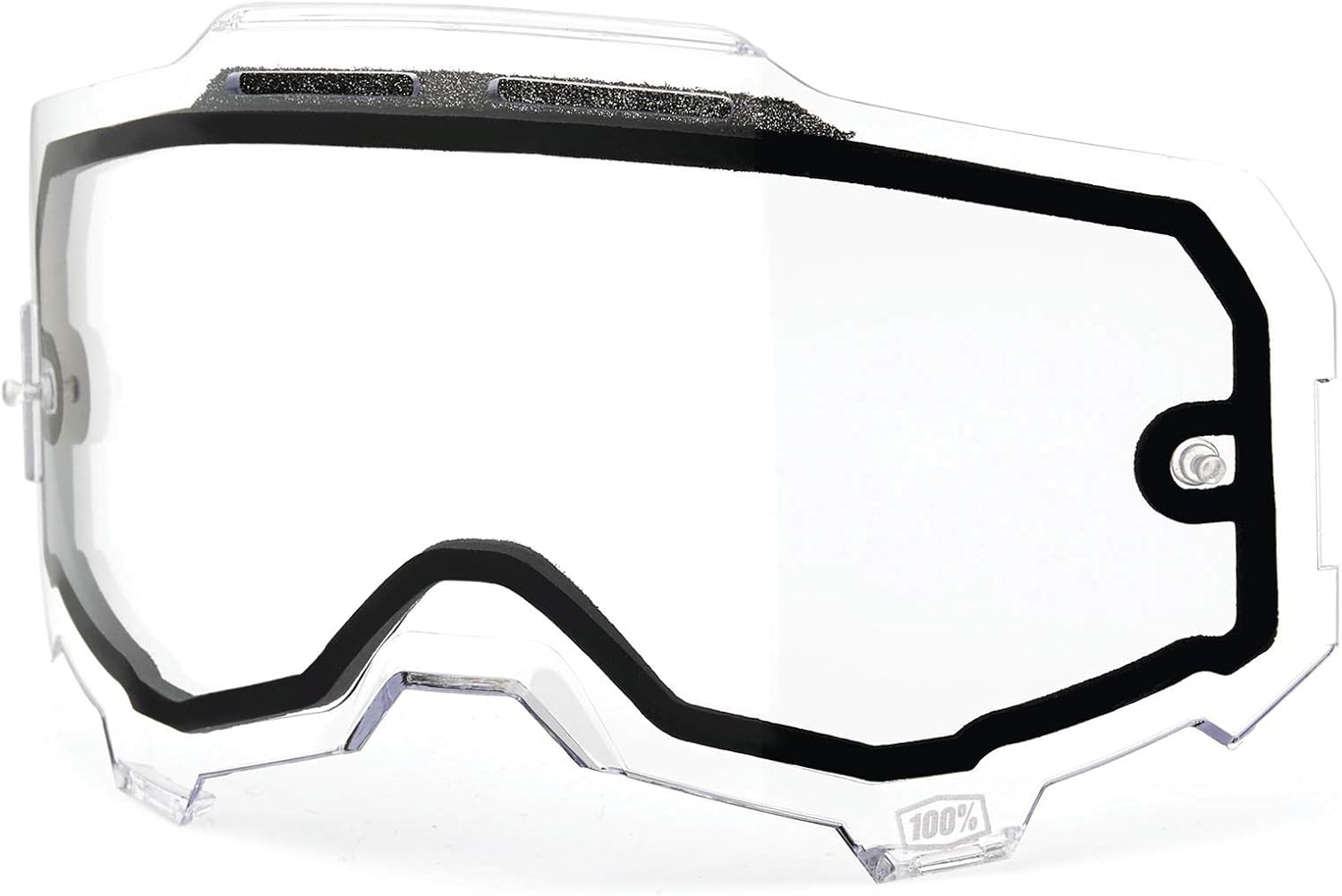 100% ARMEGA Goggle Replacement Lens - (CLEAR)