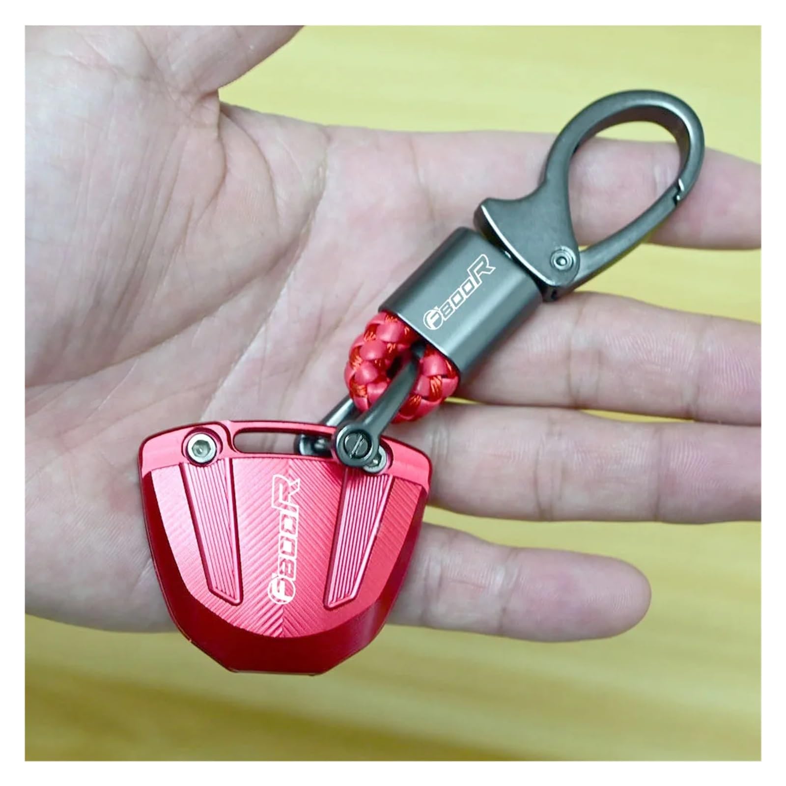 Llavero Moto,Creativa Llavero para F800R F 800R Accesorios CNC De Motocicleta Funda para Llave Llavero De Protección(1Set B103 Gold)