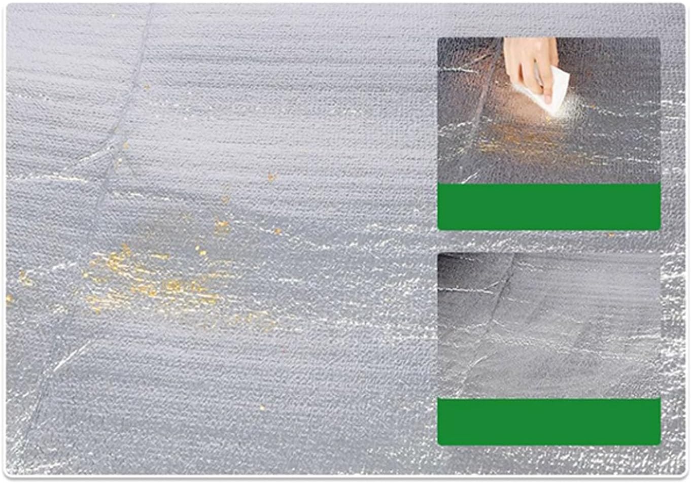 Camping Sleeping Pad, Mat Foam Foil Blanket for Camping Foam Pad Insulating Aluminum Foil Mat Tent Pad Thermal Camping Mat Waterproof Aluminum Camping mat Reflecting Heat for Outdoor Camping