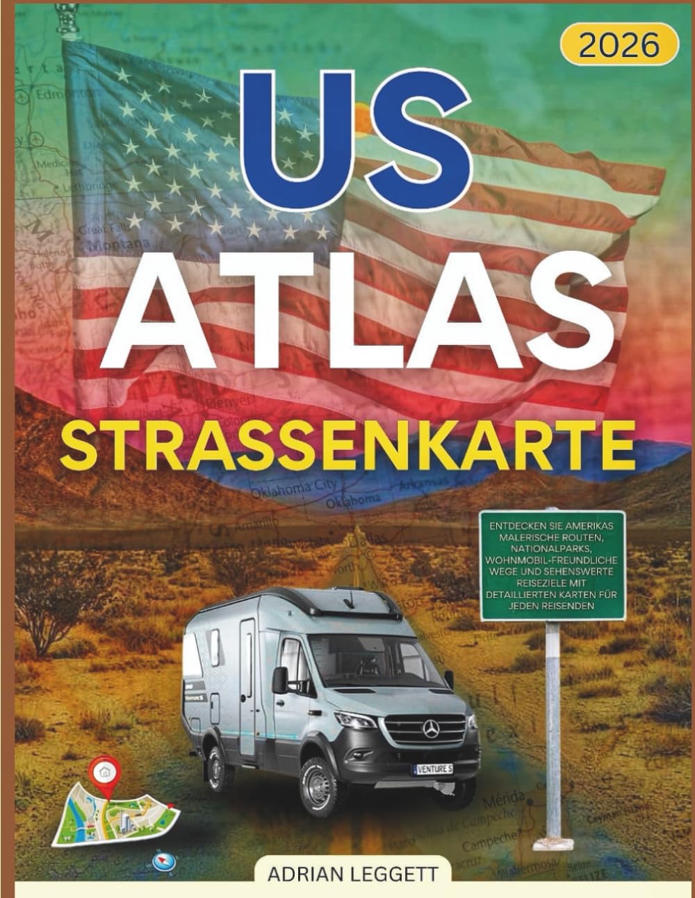 US ATLAS STRASSENKARTE 2026