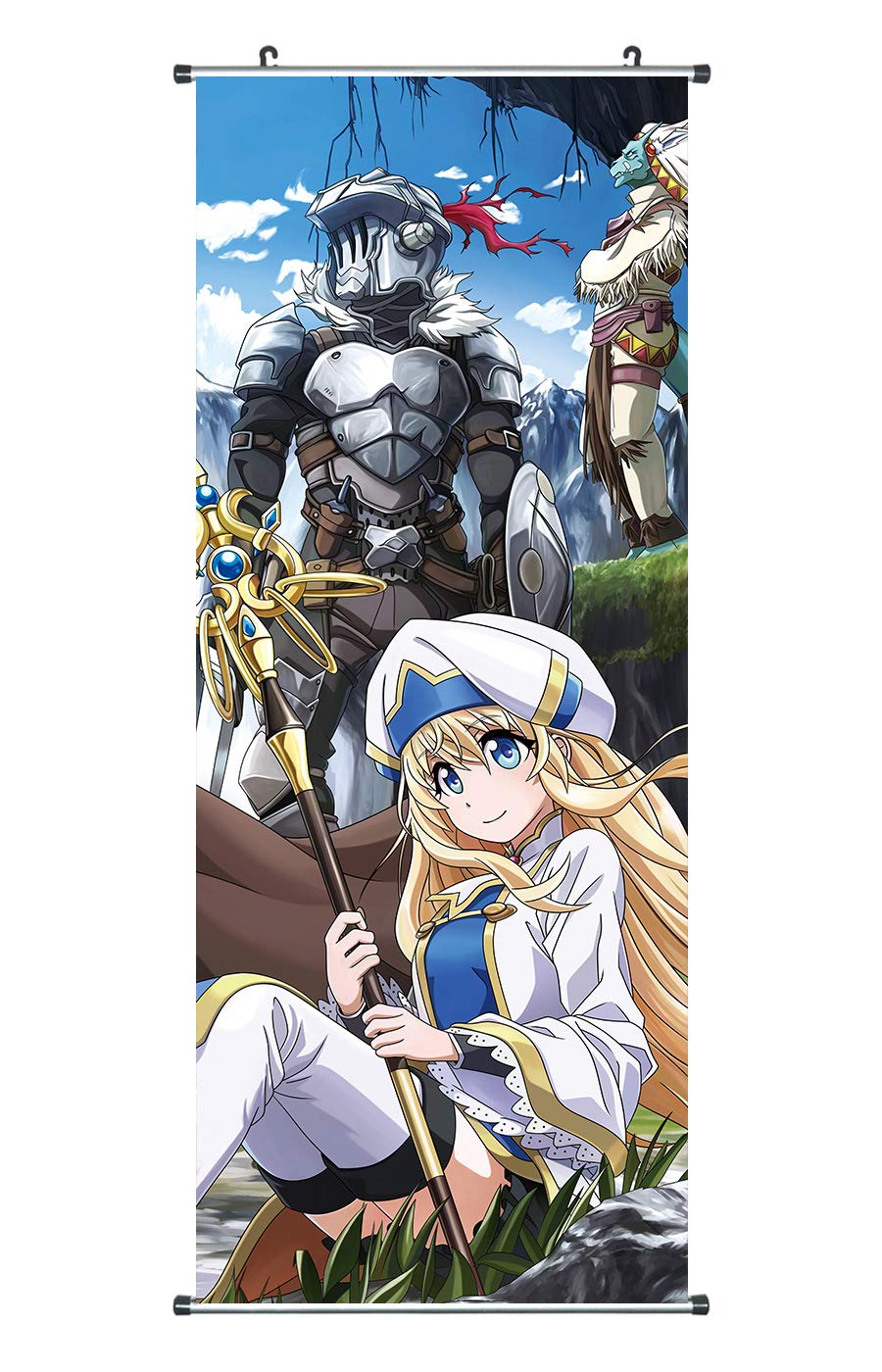 CoolChange Large Goblin Slayer Fabric Scroll Picture/Cocoemono 100 x 40 cm Onna Shinkan