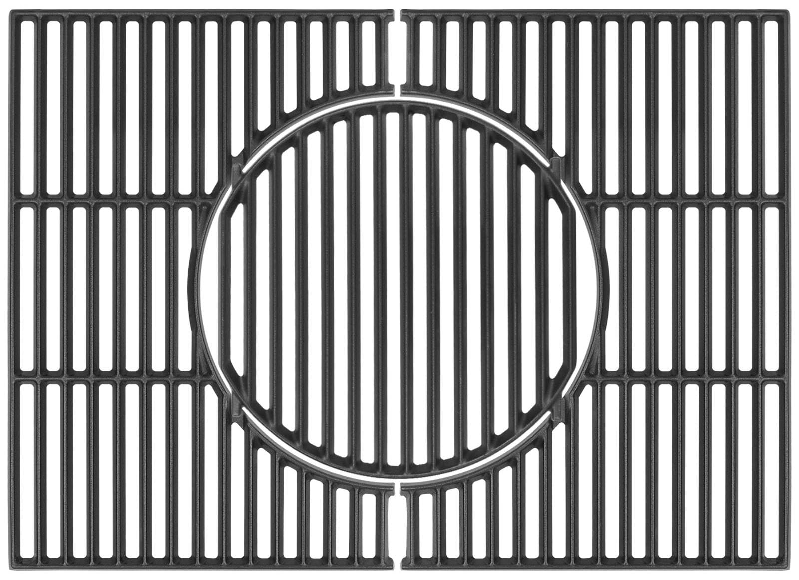 BBQ-PLUS Cast Iron Cooking Grates for Weber