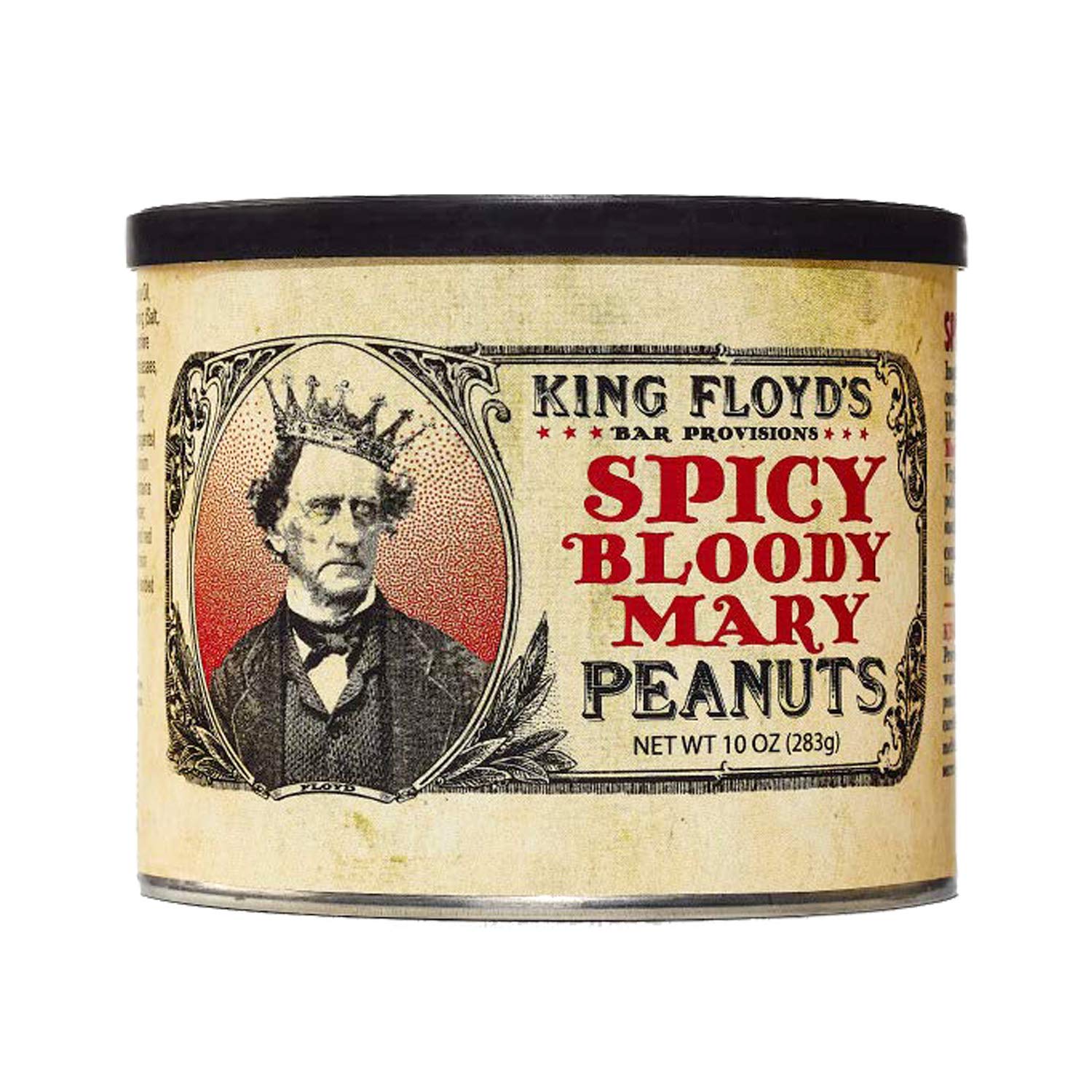 Spicy Bloody Mary Virginia Peanuts: 10 oz by King Floyd's – 10 Ounce (Pack of 1)