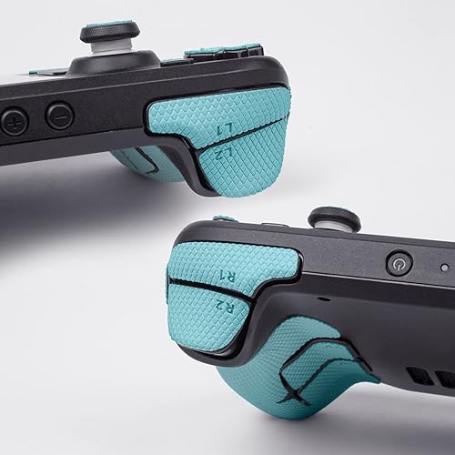 Vista 4 de TALONGAMES Empuñaduras de control para cubierta de vapor, antideslizantes, absorbentes del sudor, kit de piel texturizada, para controladores