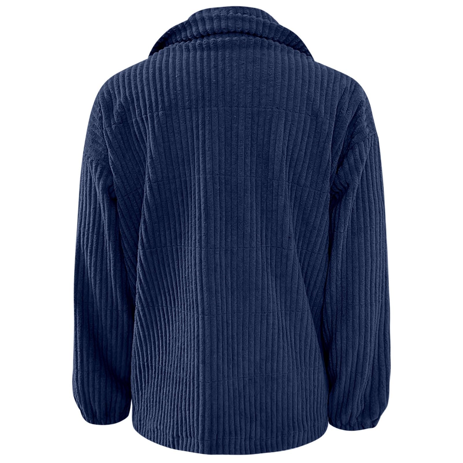 Chaqueta Mujer Invierno Chaquetas casuales elegantes cuello manga larga abrigo corto bolsillo uso diario mujer