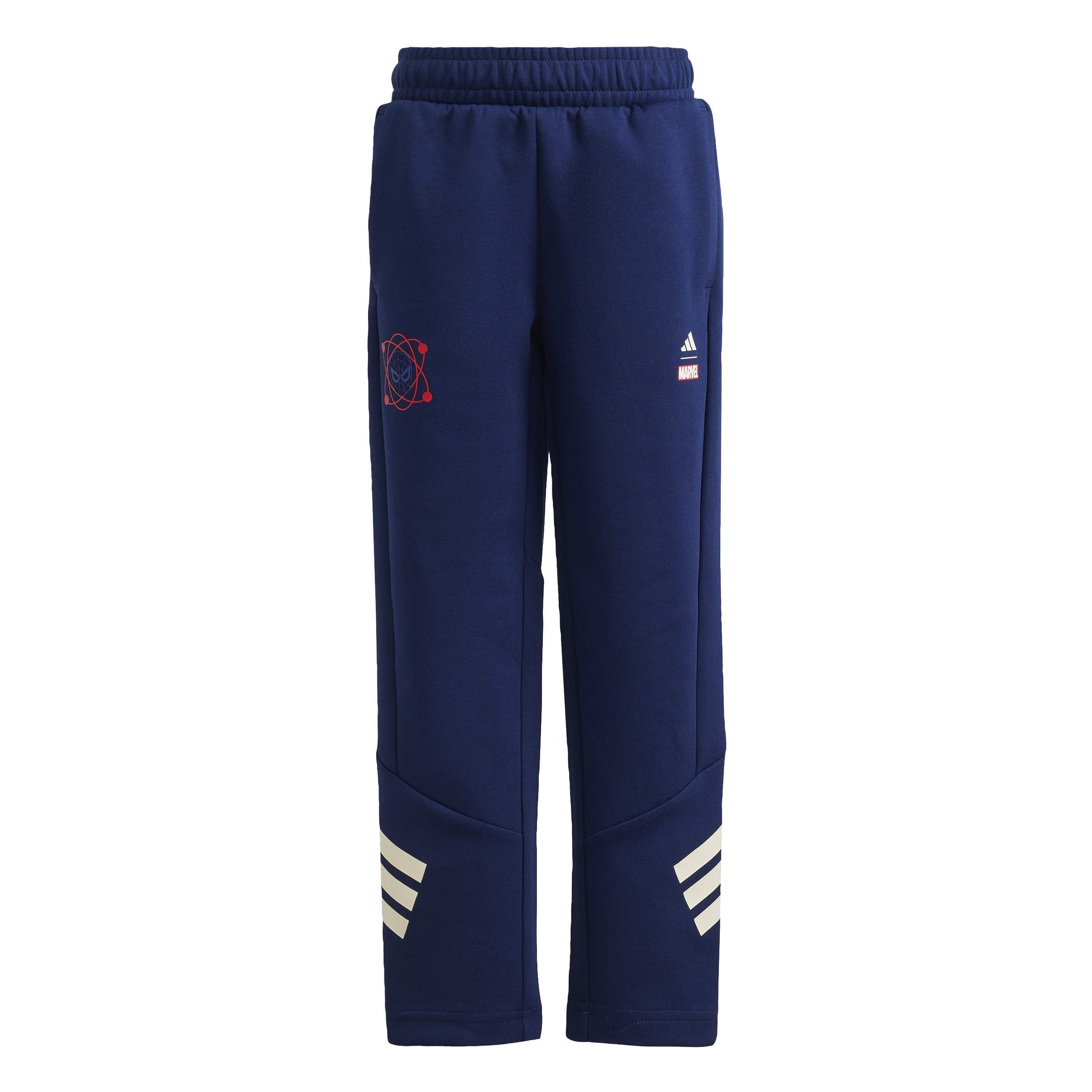 adidas Unisex Kids Marvel Spider-MAN Pants, Dark Blue/Off White, 6-7 Years