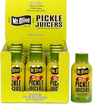 Mt Olive Pickle Juice 100 Kosher Dill Pickle Brine - 12 pk - 2 fl oz bottles