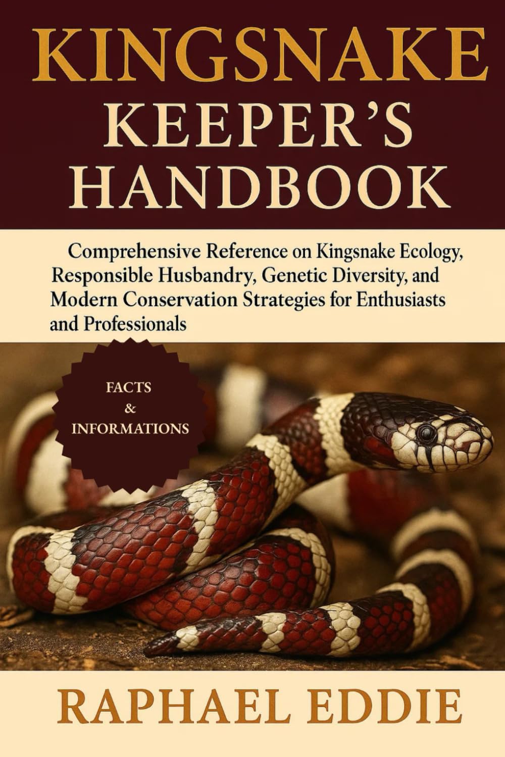 KINGSNAKE KEEPER'S HANDBOOK: Comprehensive Reference on Kingsnake Ecology, Responsible Husbandry, Genetic Diversity, and Modern Conservation Strategies for Enthusiasts and Professionals