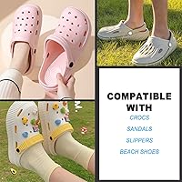 Vista 5 de Remaches de repuesto para reparación de correa de zapatos Crocs para Crocs remaches reemplazos correa trasera de zapatos botón de cierre