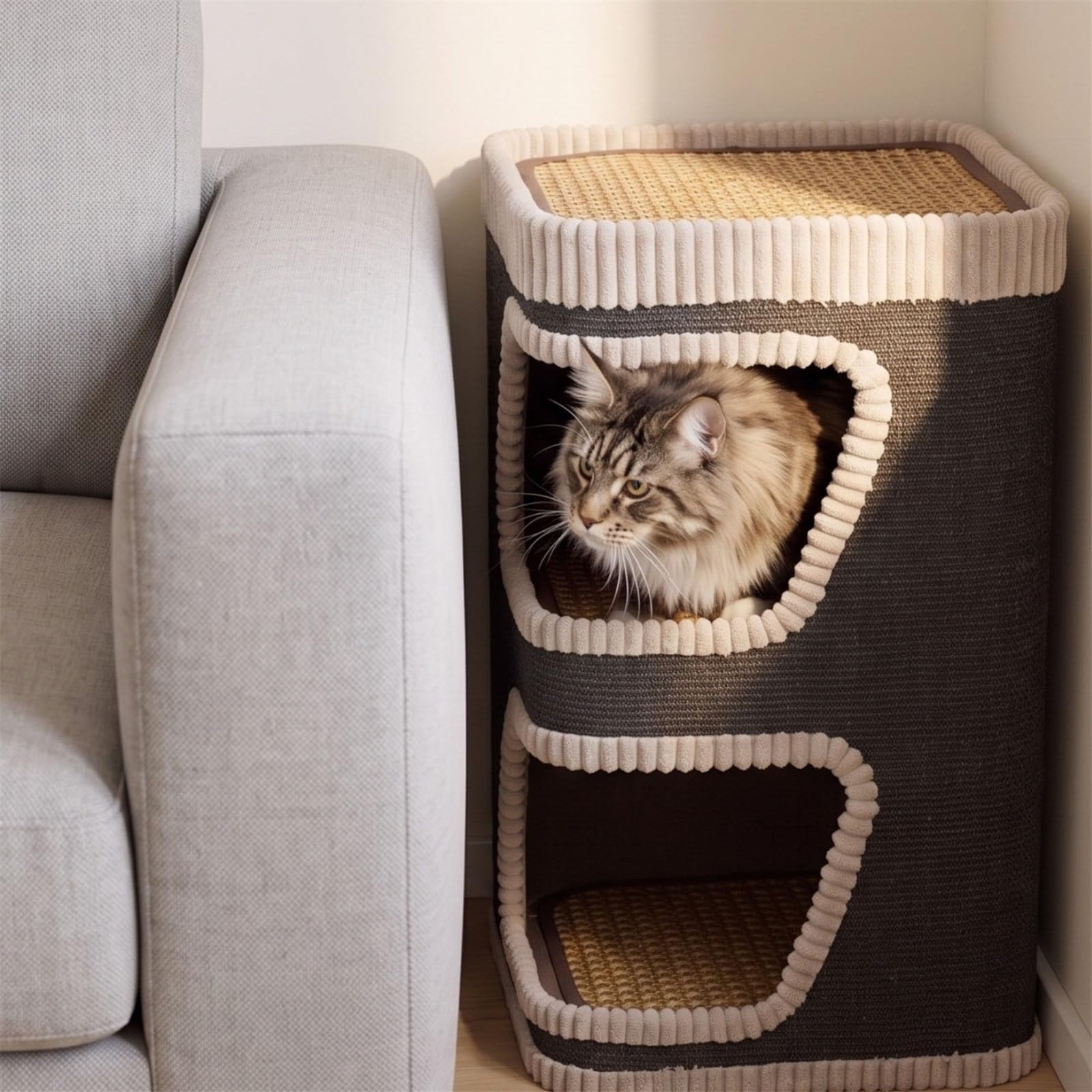 Marco de Escalada for Gatos, Perchas, casa interactiva