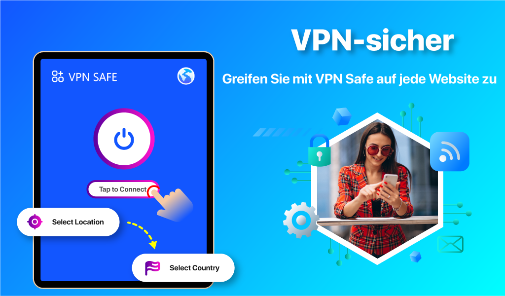 VPN Safe Private Browser VPN Proxy, VPN Free unlimited VPN for Fire