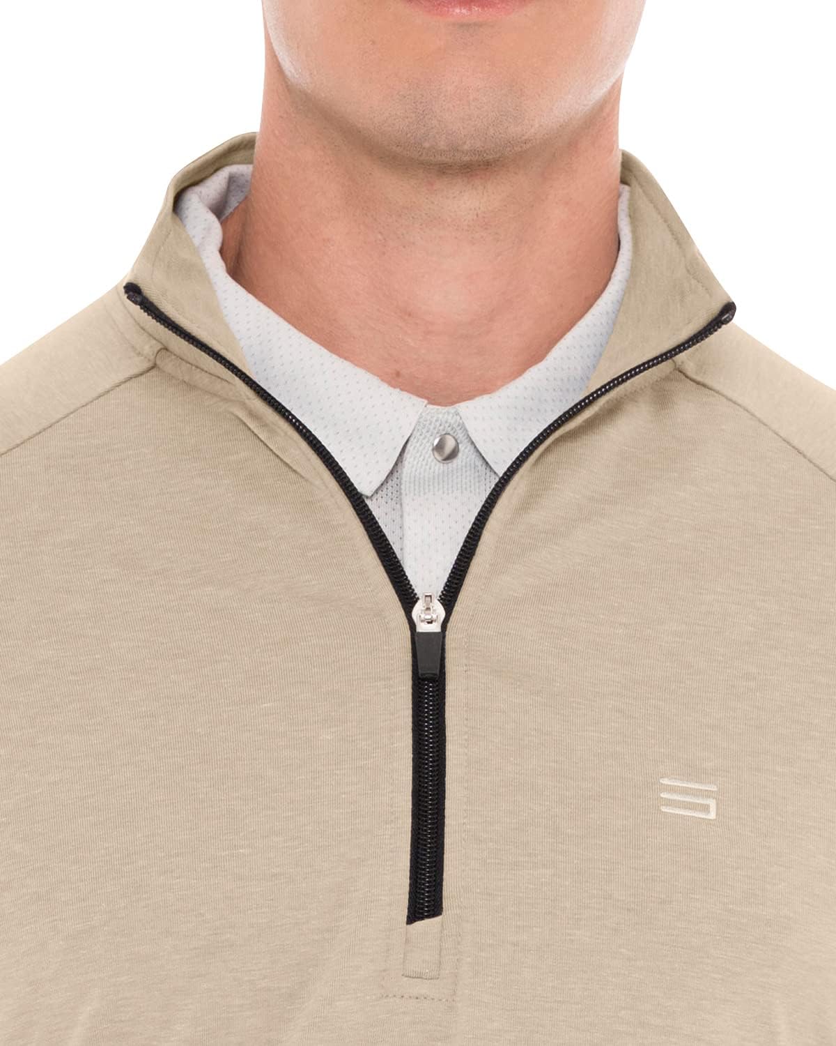 Three Sixty Six Mens Lightweight Dry Fit Pullover - Long Sleeve Half Zip Golf Jacket for Men - Image 6