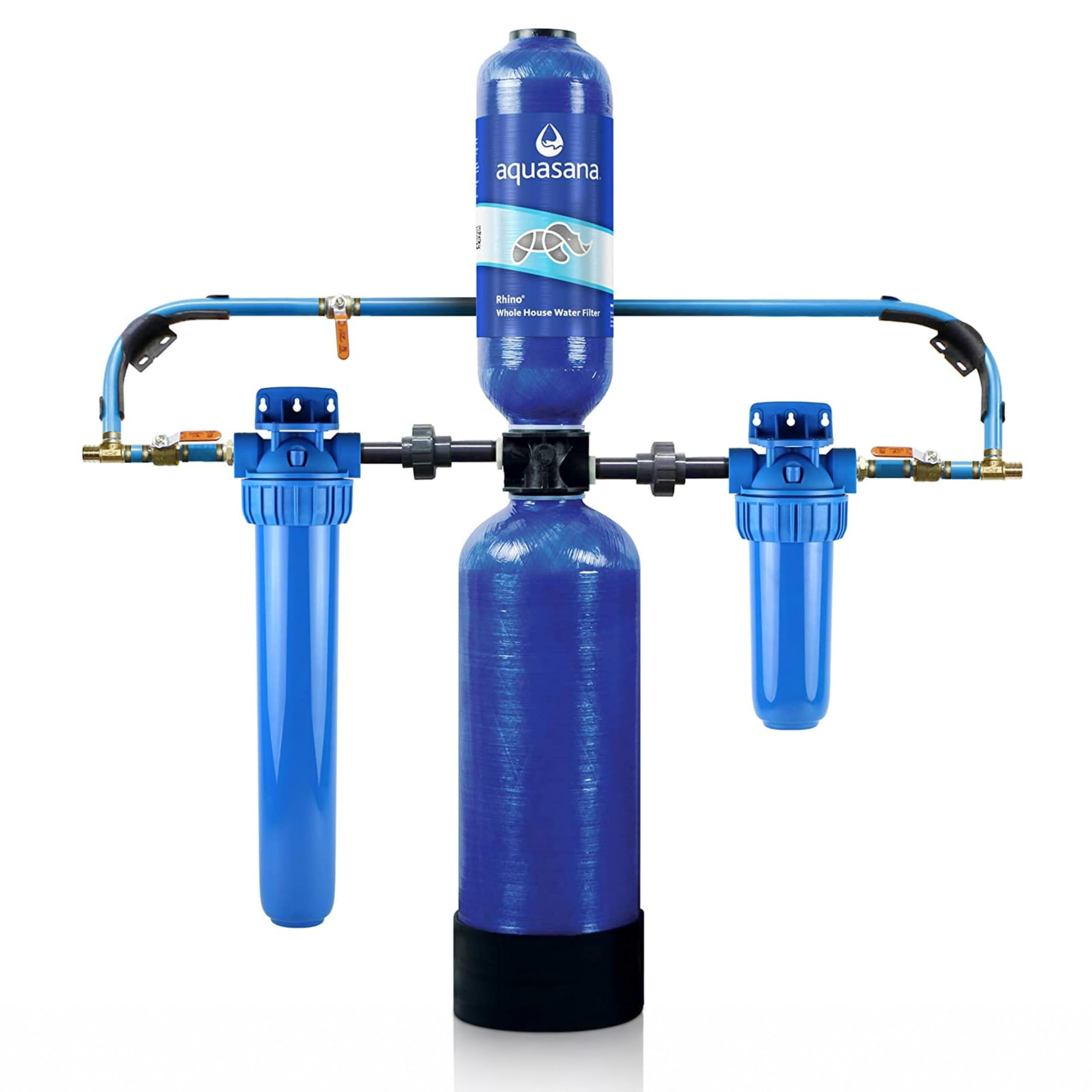 Aquasana Whole House Water Filter System | 1M Gal | Carbon & KDF | EQ-1000