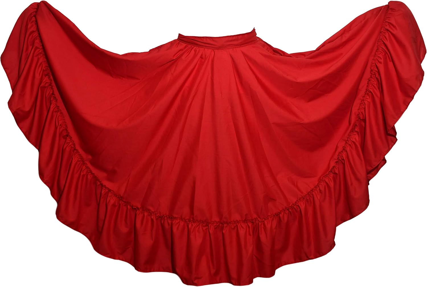 Dance Skirt for Folkloric Mexican or Flamenco Dancing (Vuelo Sencillo)