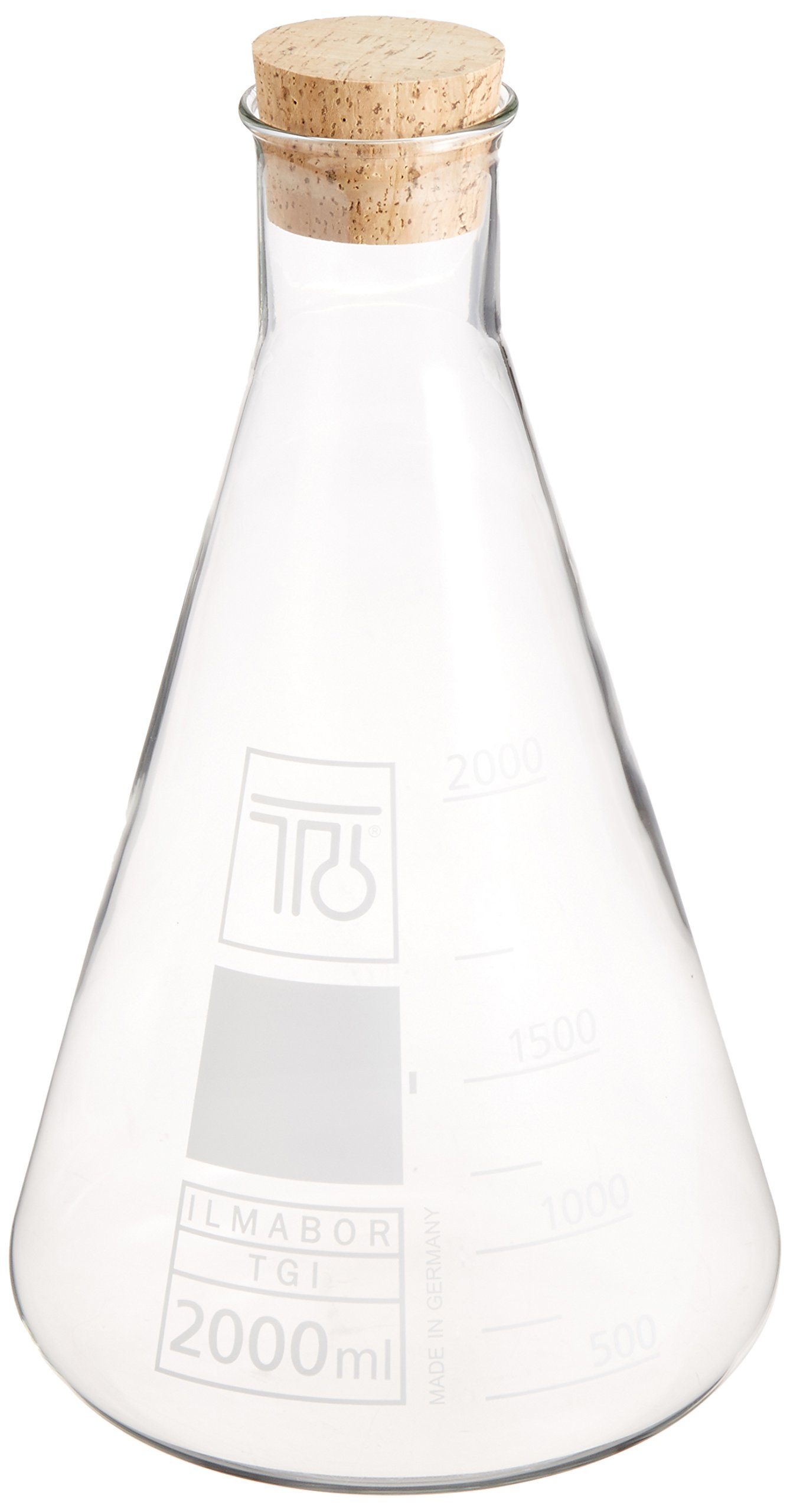 Amazon.co.jp: TGI フラスコ 2000ml コルク付き 69397633 : スポーツ