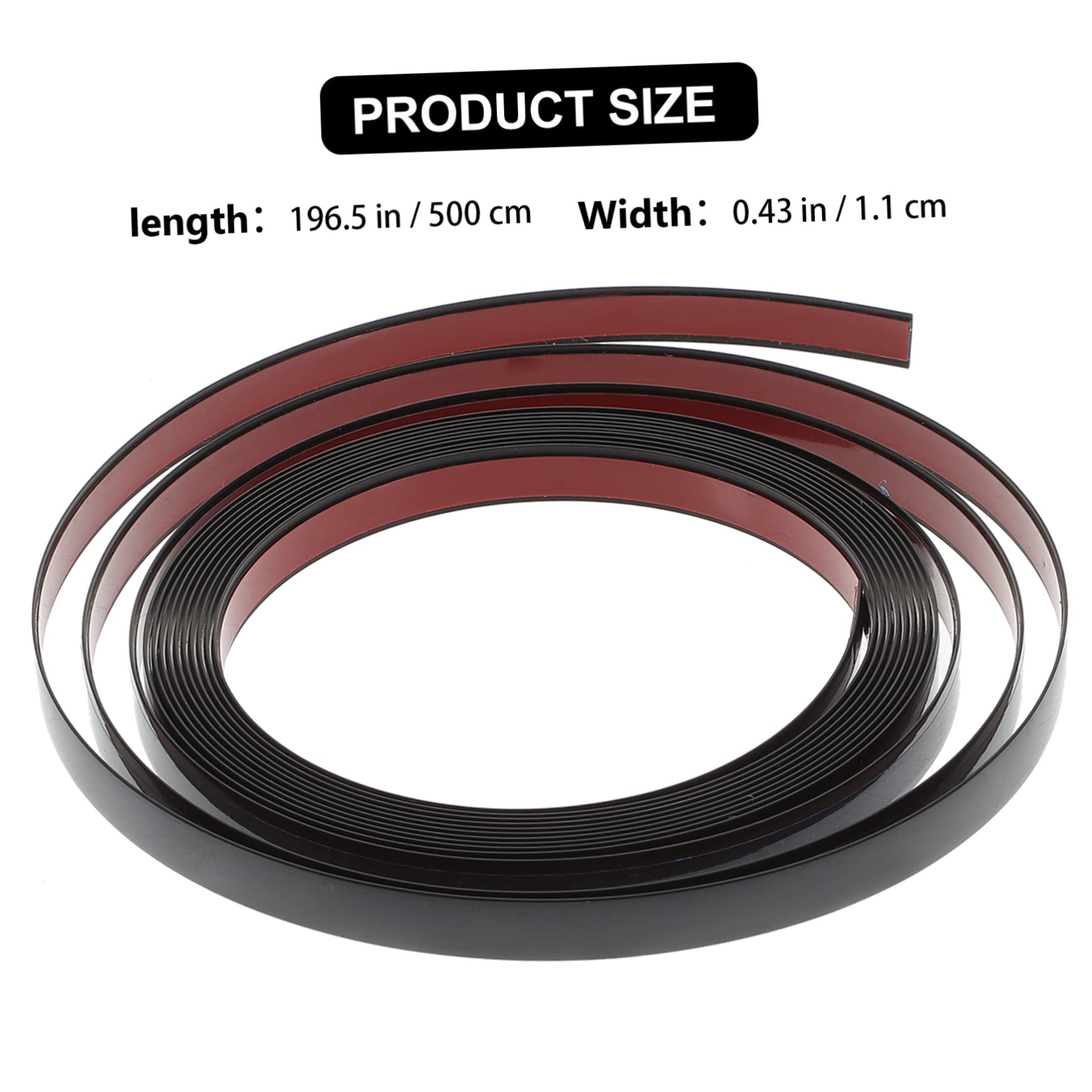 MUCKLILY Gaps Sealing Tape Waterproof Caulk Strip PVC Self Adhesive Caulk Tape for Tile Edges