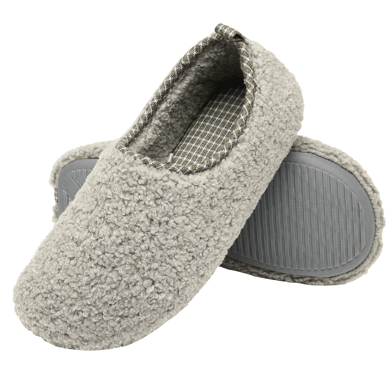 ChayChax Donna Pantofole da Casa Memory Foam Inverno Ciabatte Pantofola Interno Caldo Peluche Leggero Scarpe di Cotone
