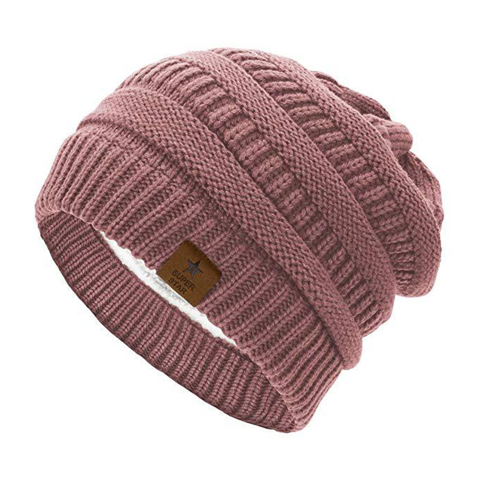 adonpshy Beanie Hats Stretchy Daily Cuffed Winter Hat Comfy for Friends