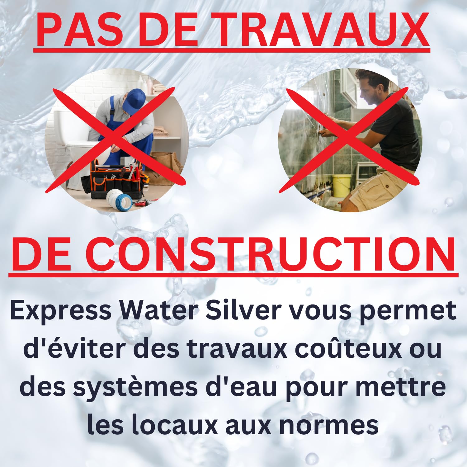Express Water Silver, Lavabo, Portable, Autonome, Transportable, avec Réservoir d'Eau, en Acier Inoxydable, avec Commande à Pédale, Certifié par ASL, pour Magasins et Cabinets Médicaux