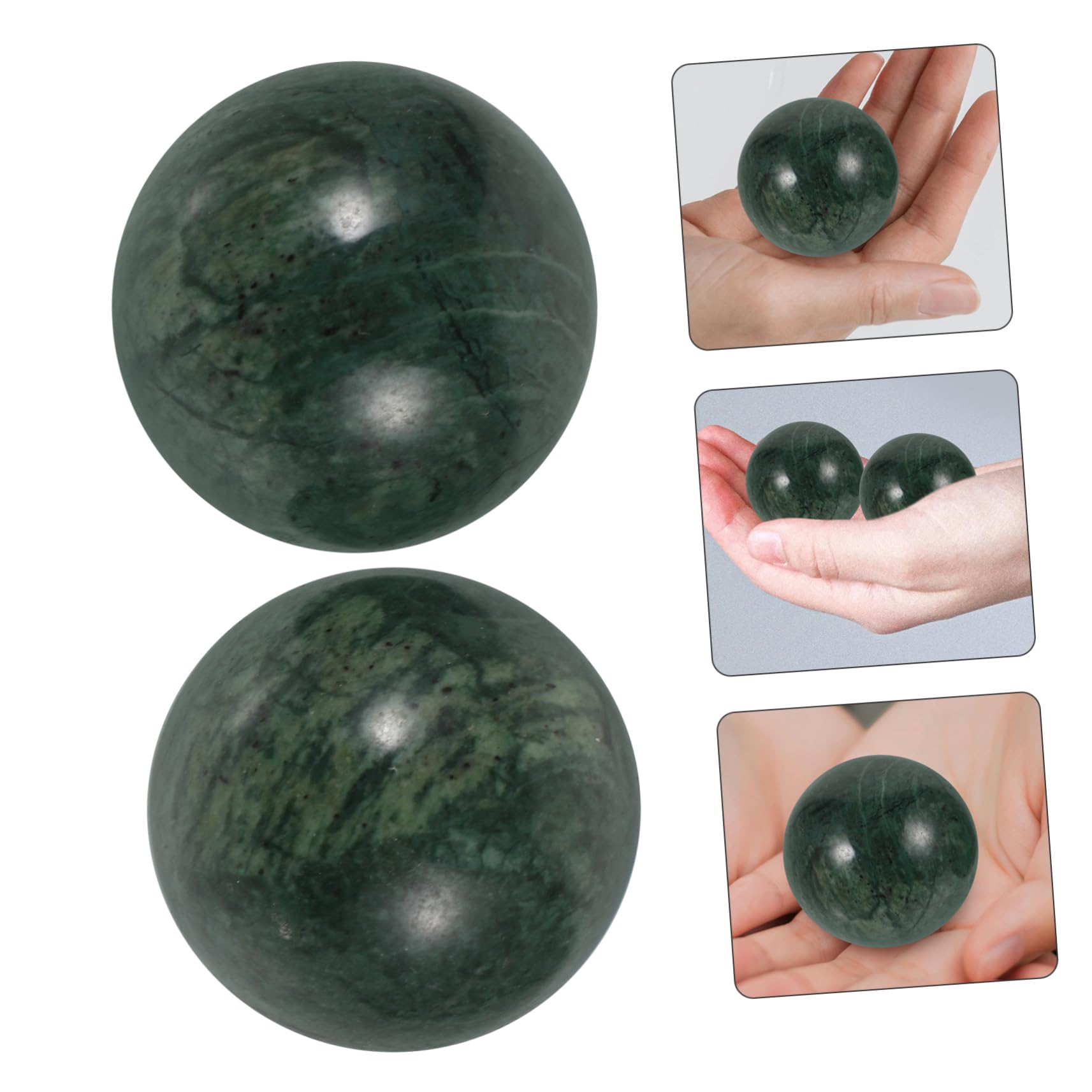MAGICLULU 6 Stk Jade-fitness-handball Massageball Werkzeug Handmassagebälle Kugeln Massieren Massagebälle Für Erwachsene Jade-handbälle Handmassagegeräte Ältere Handgelenk Afghanistan