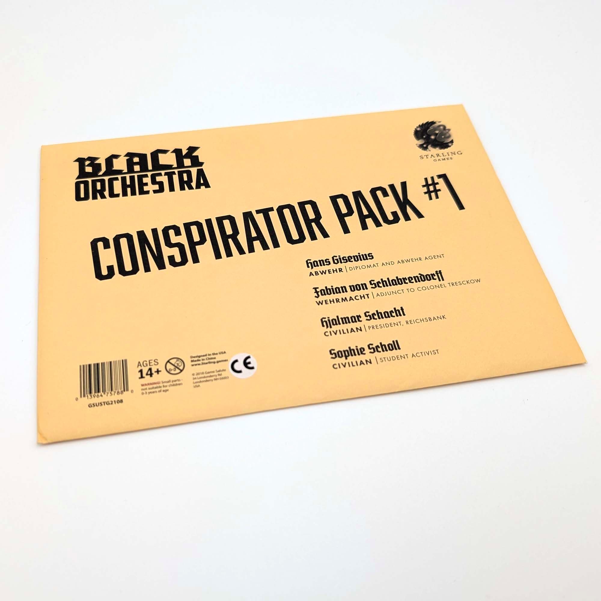Black Orchestra Conspirator Pack 1