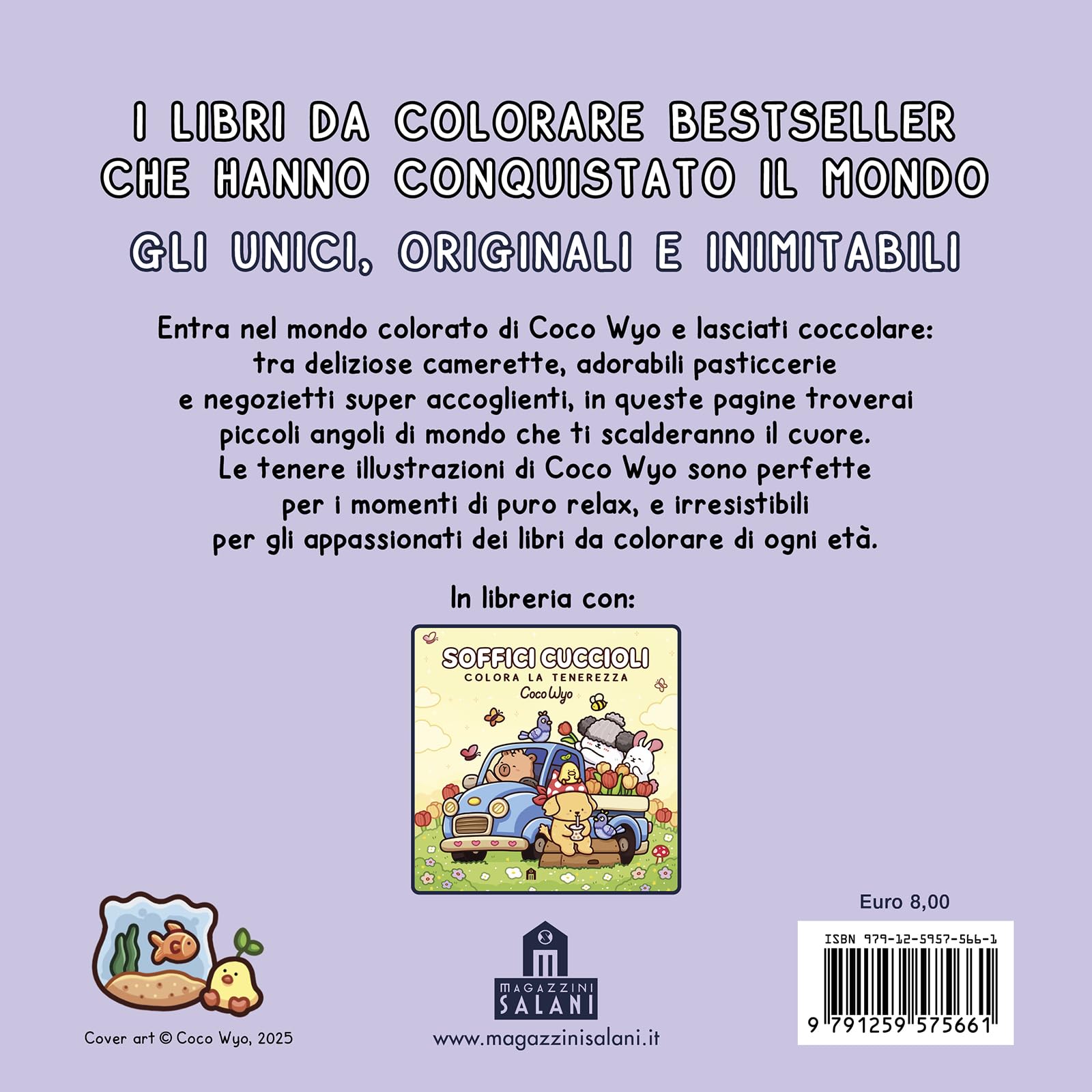 Libro da colorare Coco Wyo per tutte le età Posticini carini