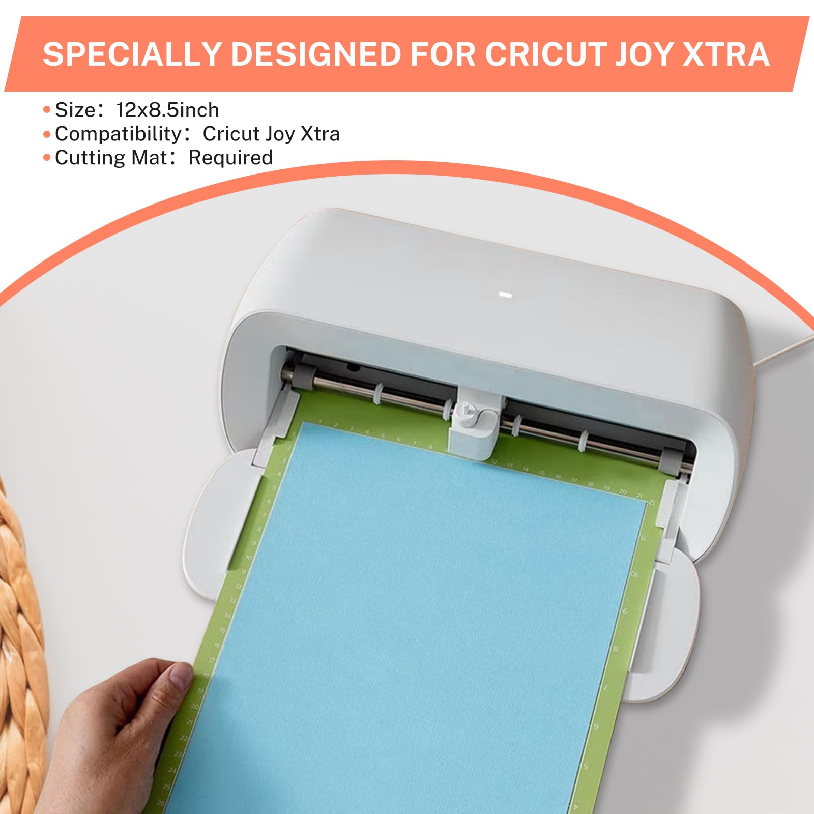 Cricut Joy Xtra With Smart Vinyl Rolls, Transfer Tape And Weeding Tool Beginner Bundle