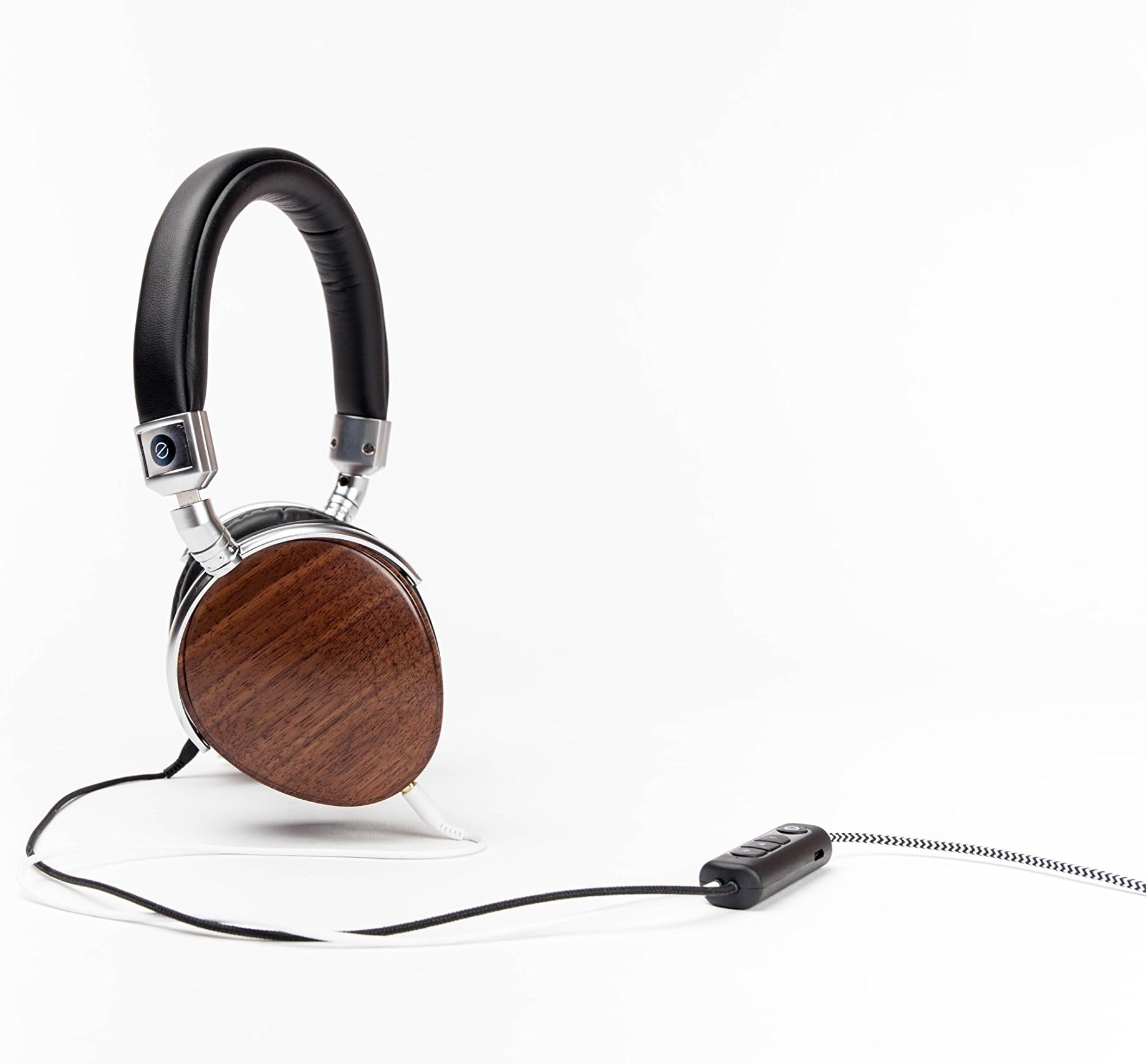 EVEN EarPrint H1 Personalized Hearing-Enabled Headphones - Walnut and Steel