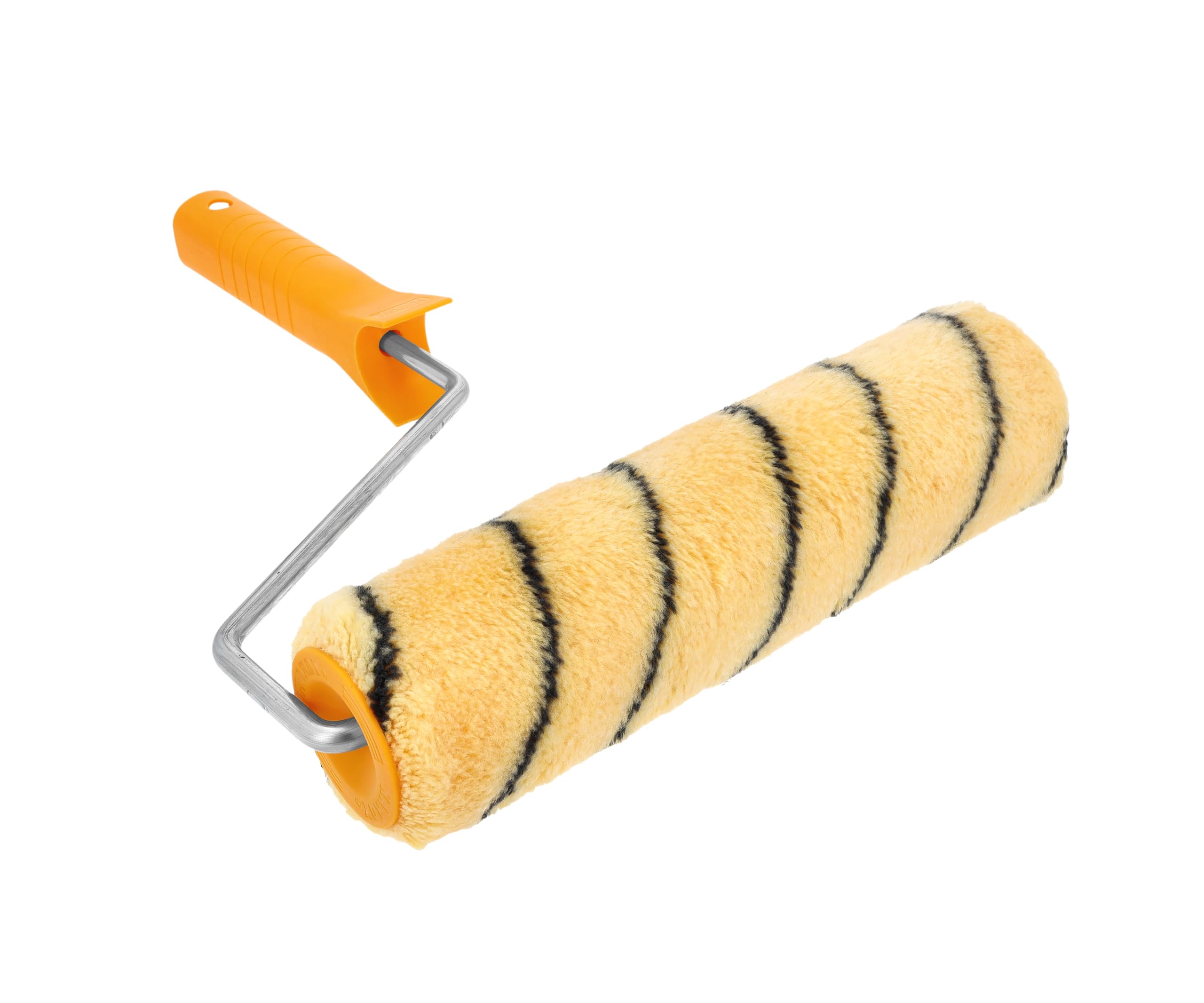 Hardy Working Tools - Kit Rullo 2 Pezzi: 1 Manicotto Largho da 25 cm + Montura, Pelo in Poliestere Hardstar 13 mm Ø48 mm, DuoSystem Scorrimento fluido, Per Pareti e Soffitti – Finitura Liscia