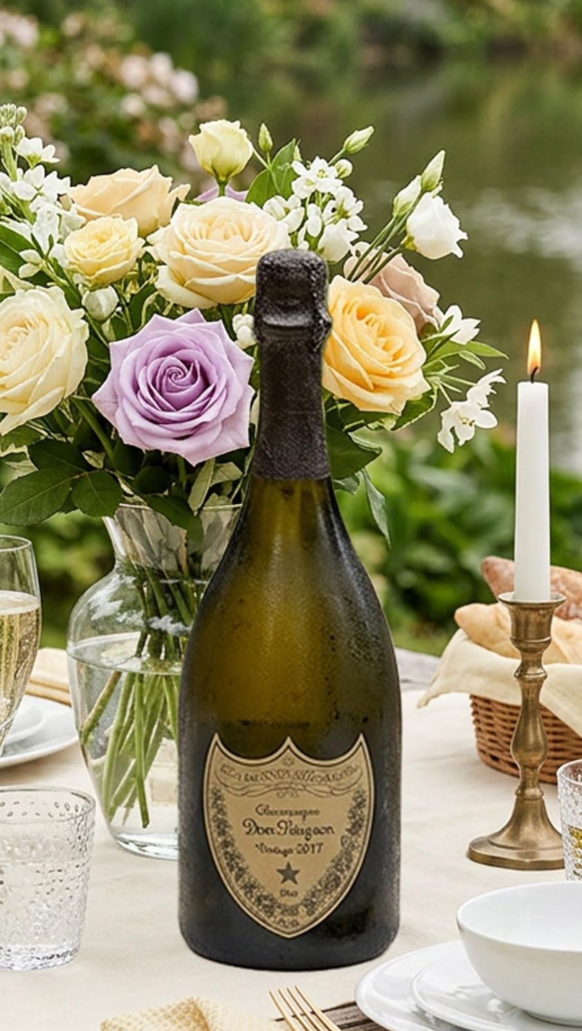 Dom Pérignon Vintage 2017 Brut Champagner, 750ml, 12,5% Vol, mit Geschenkbox