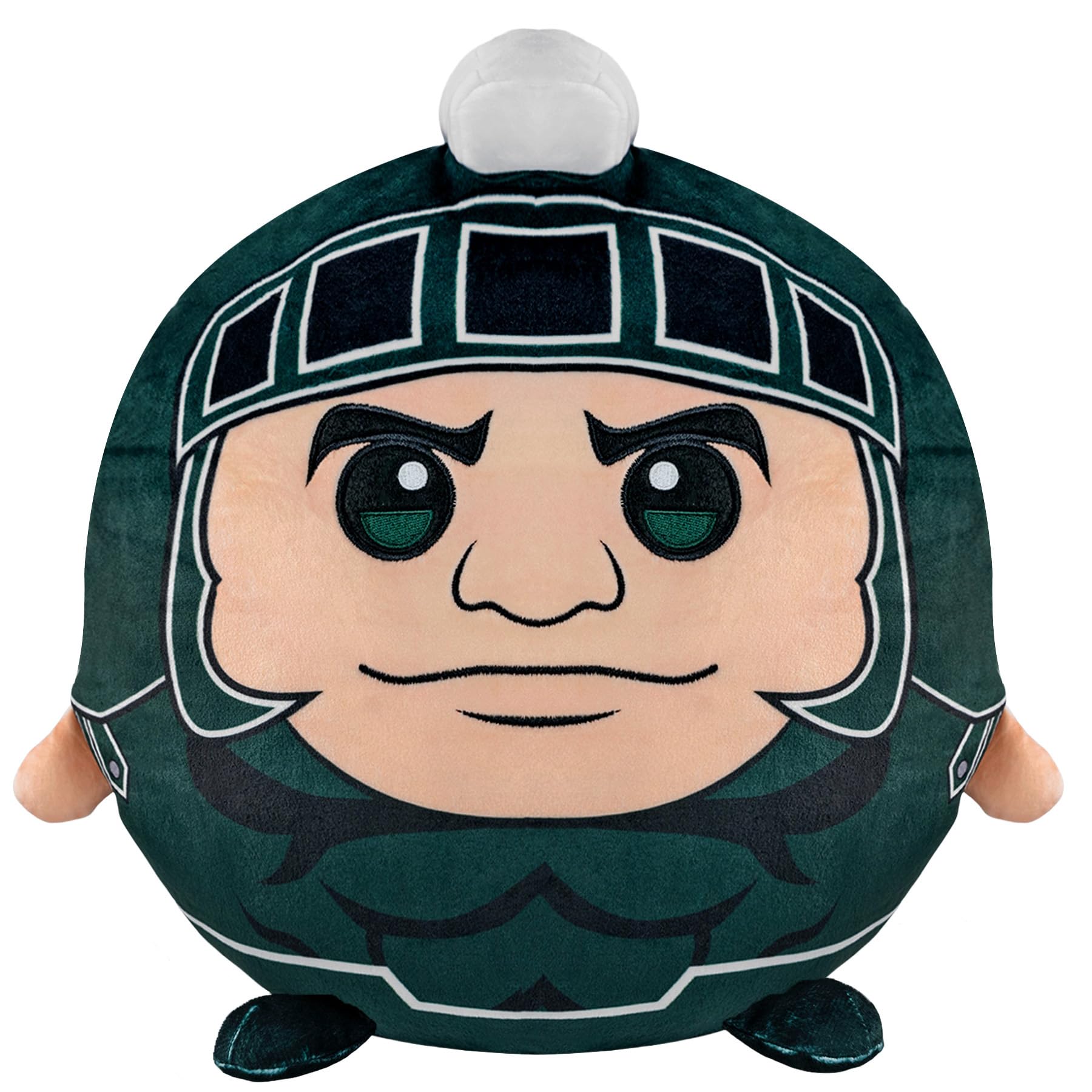 Sleep Squad Michigan State Spartans Sparty 12" Mascot Kiri Cloud Plushie - Official Collegiate Plush