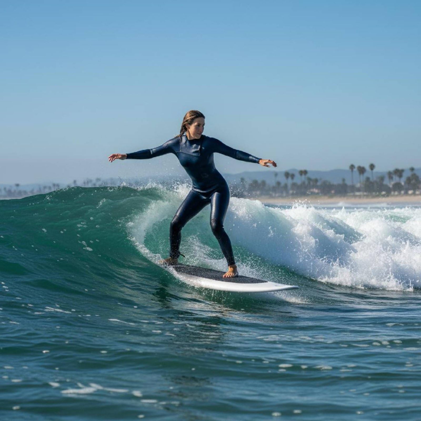 Surfboard für Anfänger Hydrofoil Board Foilboard Surfbrett mit Kern Deck Und Eva Antirutschpad für Bessere Auftrieb Stabilität Geschwindigkeit für Training Freizeit
