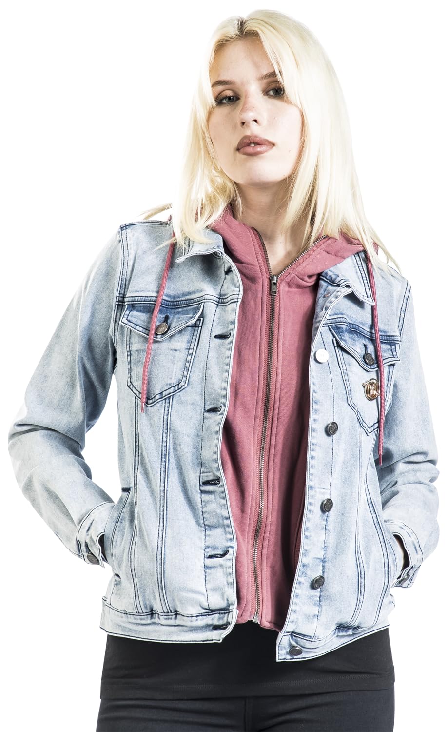 Harry Potter Hermine Frauen Jeansjacke washed denim