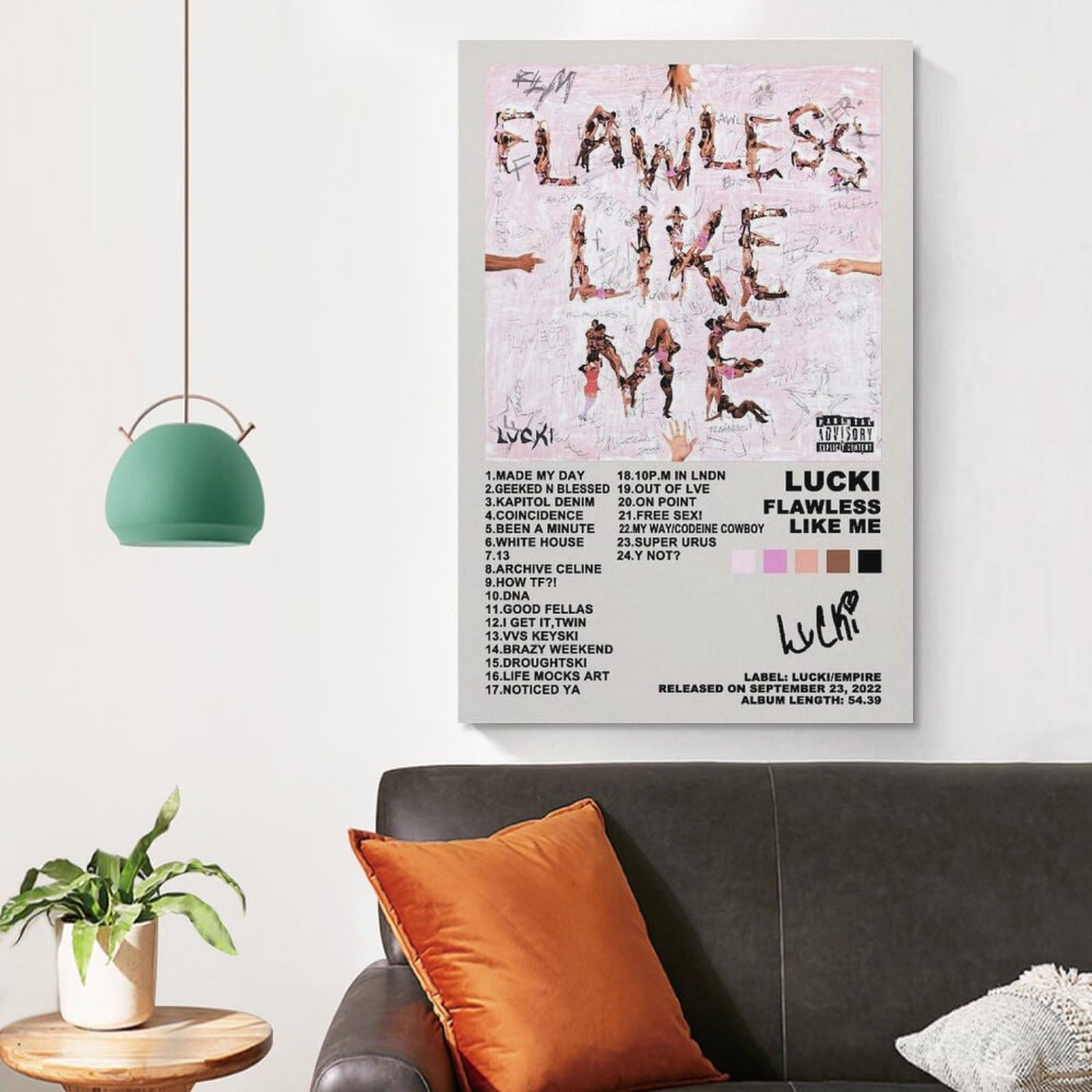 LOKLNEYK Never Have I EverModern - Póster de pared