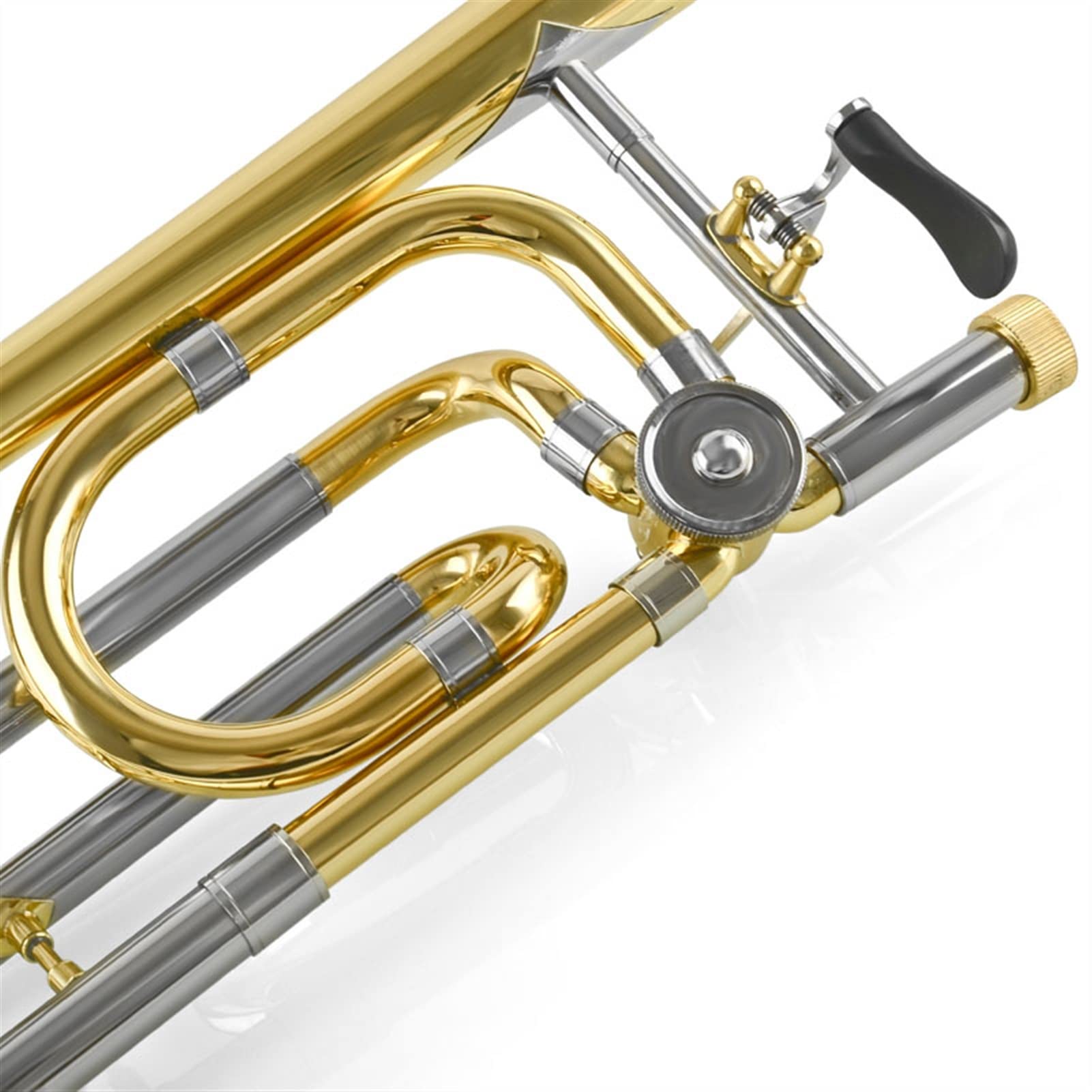 Tenor Transpozycja Puzon Bb-To-F Light Body Box Puzon Instrument muzyczny Zespół Instrumenty Do Zabawy