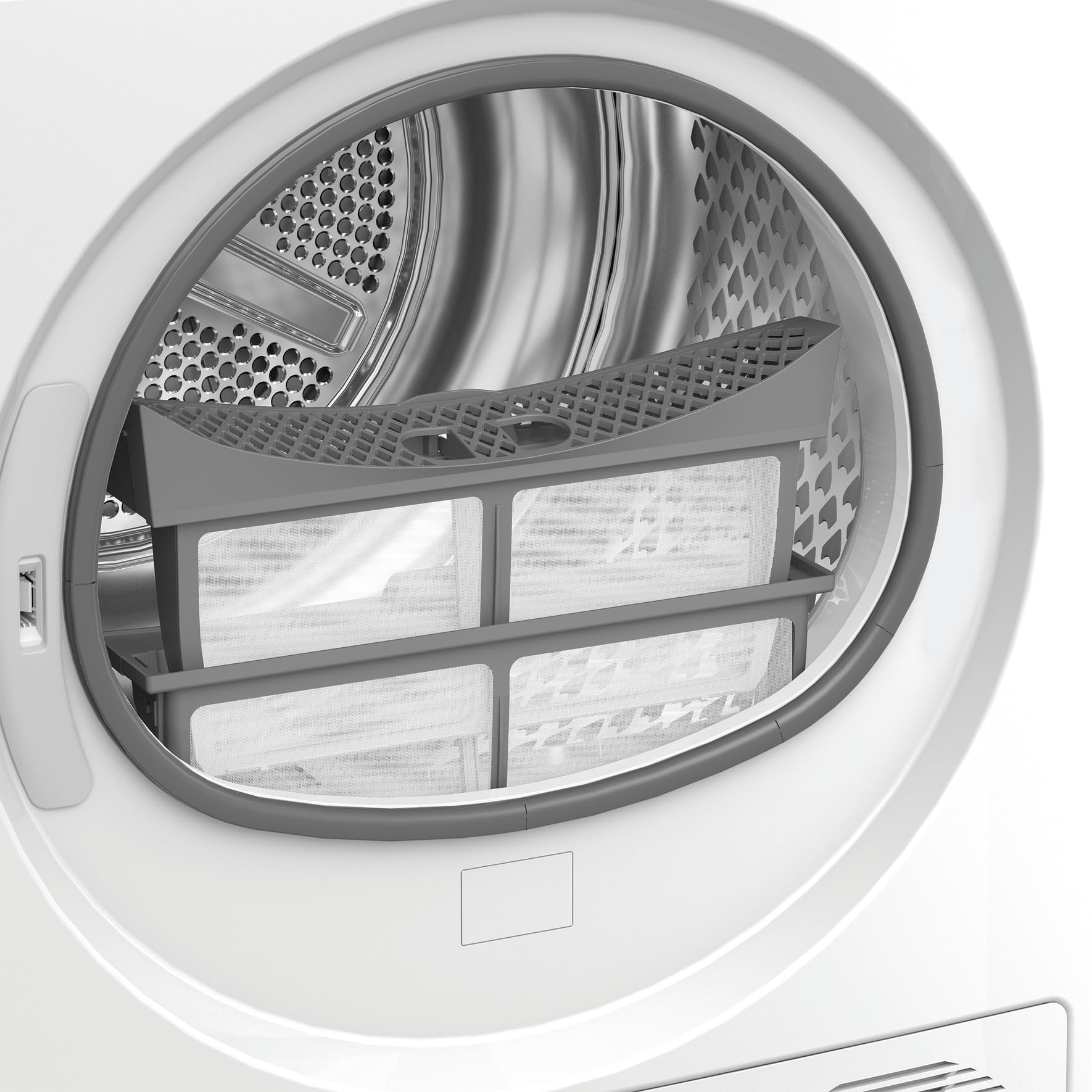 Bauknecht BT 7RC WW Wärmepumpentrockner /7 kg/EEK C/Precision Dry - Intelligentes Trocknen/Slim Wäschetrockner, weiss