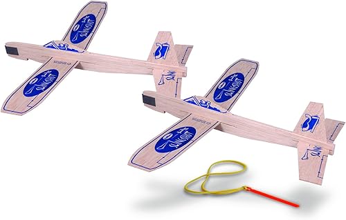 Miniatura 3 de Guillow Kit de construcción de paquete doble de lanzamiento manual