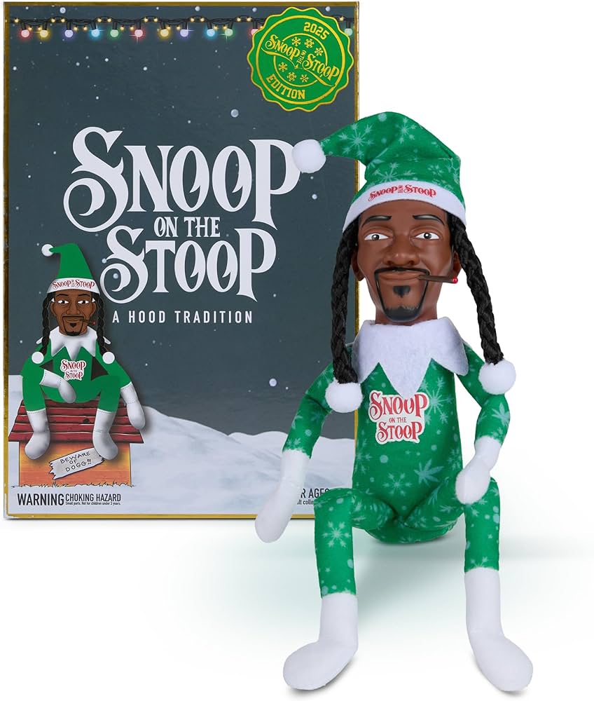 Amazon.com: Snoop Dogg Snoop on The Stoop 2025 Christmas Elf