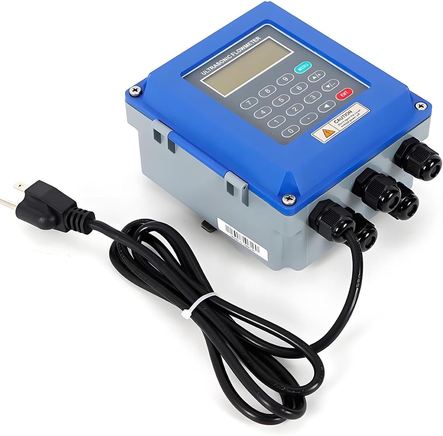 Medidor de flujo ultrasónico, caudalímetro industrial DN50-DN700, contador