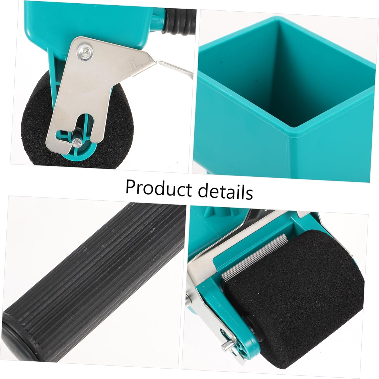 DOITOOL 3pcs Woodworkers Glue Applicators Textured Roller Double Sided Adhesive for Woodworking