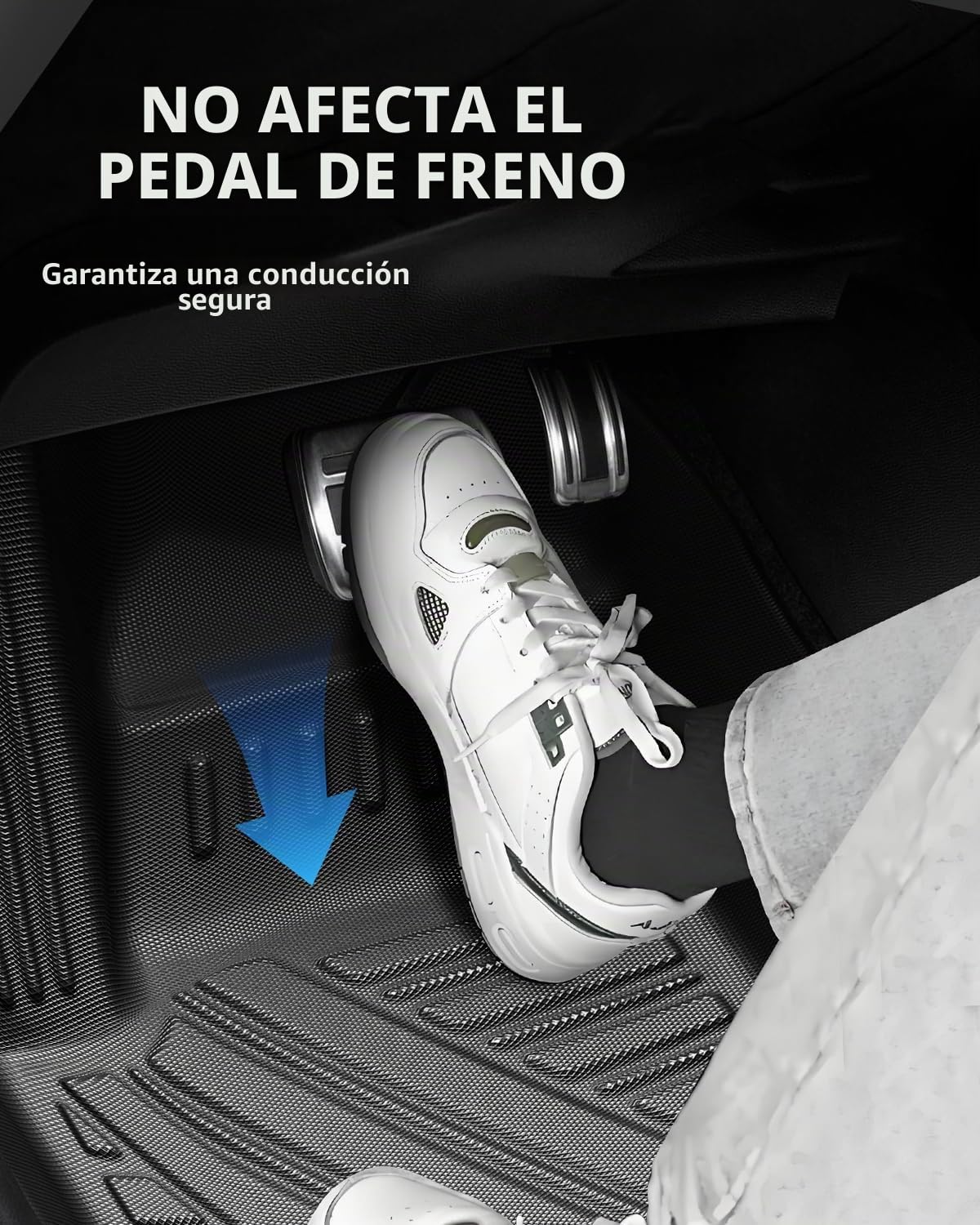 (3 Piezas) TPE Alfombrillas para Peugeot 2008 II 2020-2025 2026 | Alfombras Originales, Tapetes con Bordes Elevados, Accesorios Antideslizantes e Impermeables, NO para E-2008