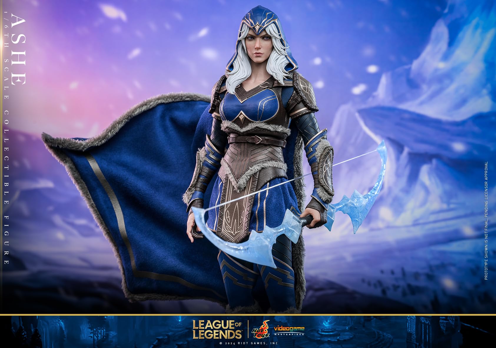 Figura in scala 1/6 del videogioco Capolavoro League of Legends Ash