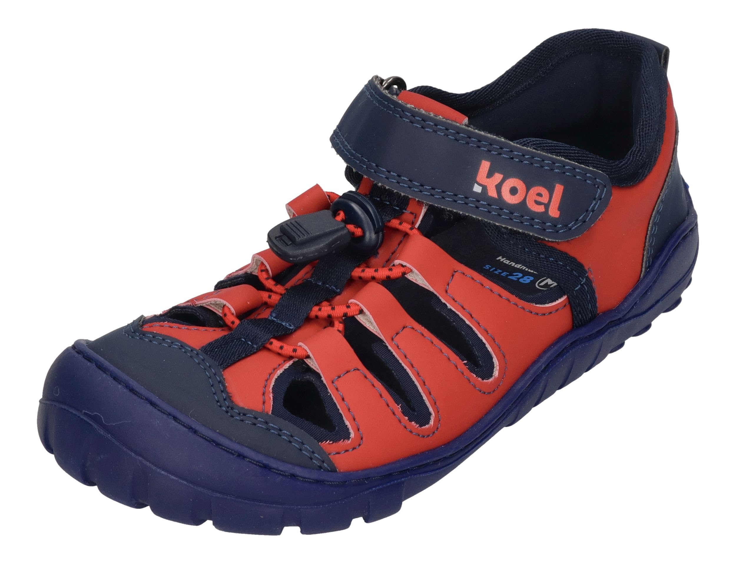 KOEL Sandalias descalzas para niños MADISON 2.0 - rojo