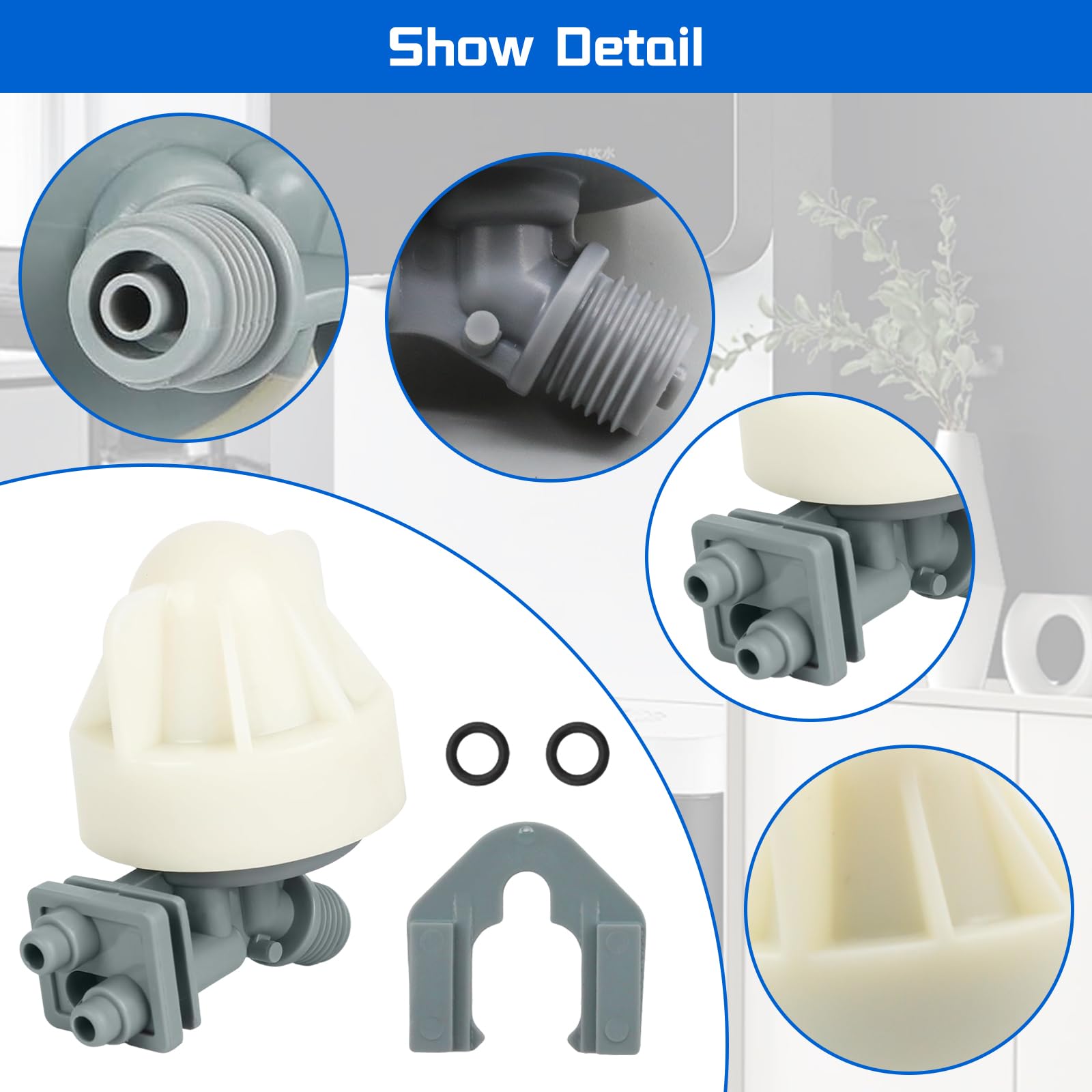 Kit Ugelli Per Addolcitore Acqua - Ricambi 7187065, 7165704, WS15X1002 - Foto 9