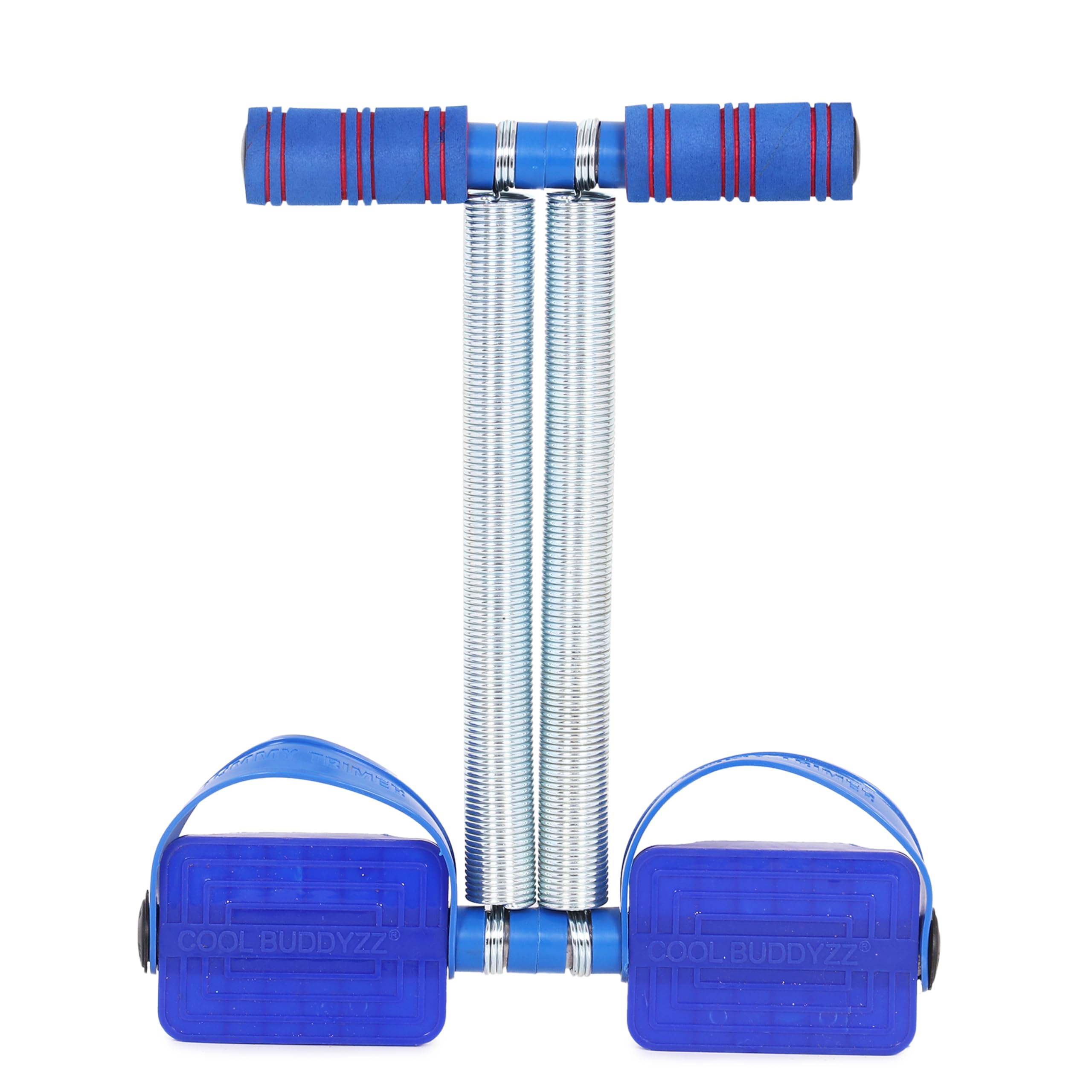 Cool Buddyzz Double Spring Tummy Trimmer for Men and Women Waist Trimming Abs Exercise Bicep Body Toner Blue-picture-22