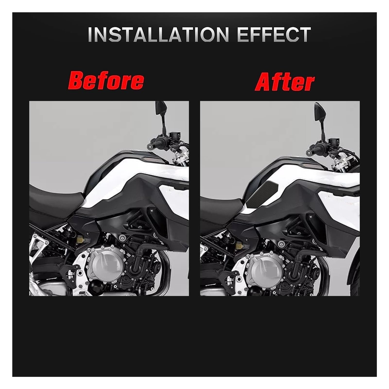 Carburante Serbatoio Pad Per Moto Adesivi Antiscivolo Per Serbatoio | Per Moto Adesivi Antiscivolo Per Serbatoio Carburante Tappo Olio Protezione Per F750GS F850GS 850GS 2018-2024