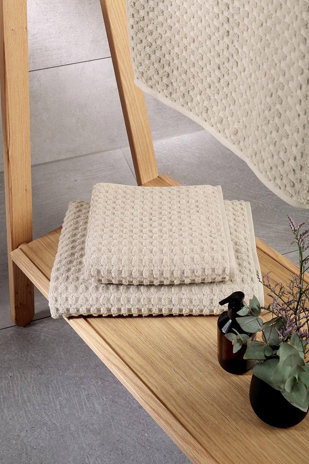 Cawö Duschtuch Pure Elements (travertin)